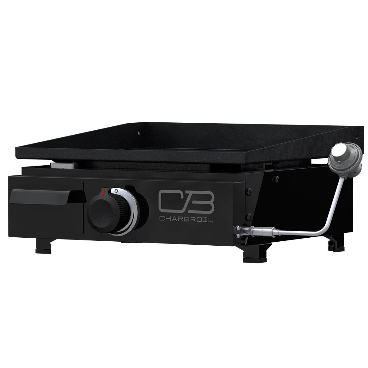 Charbroil Performance Series 17" Portable Flat Top Gas Griddle, Black