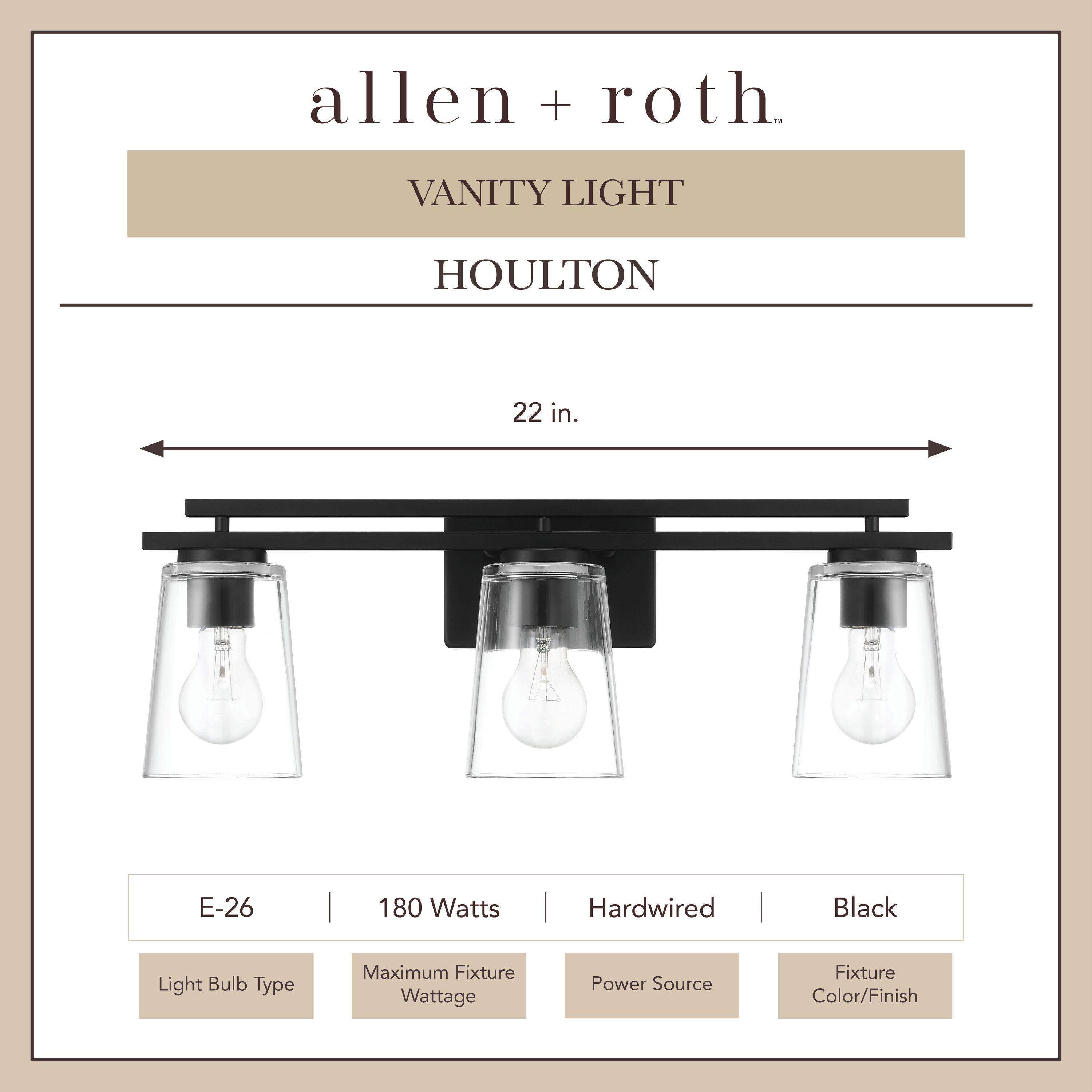 Three Posts™ Averi 3 - Light Dimmable Vanity Light