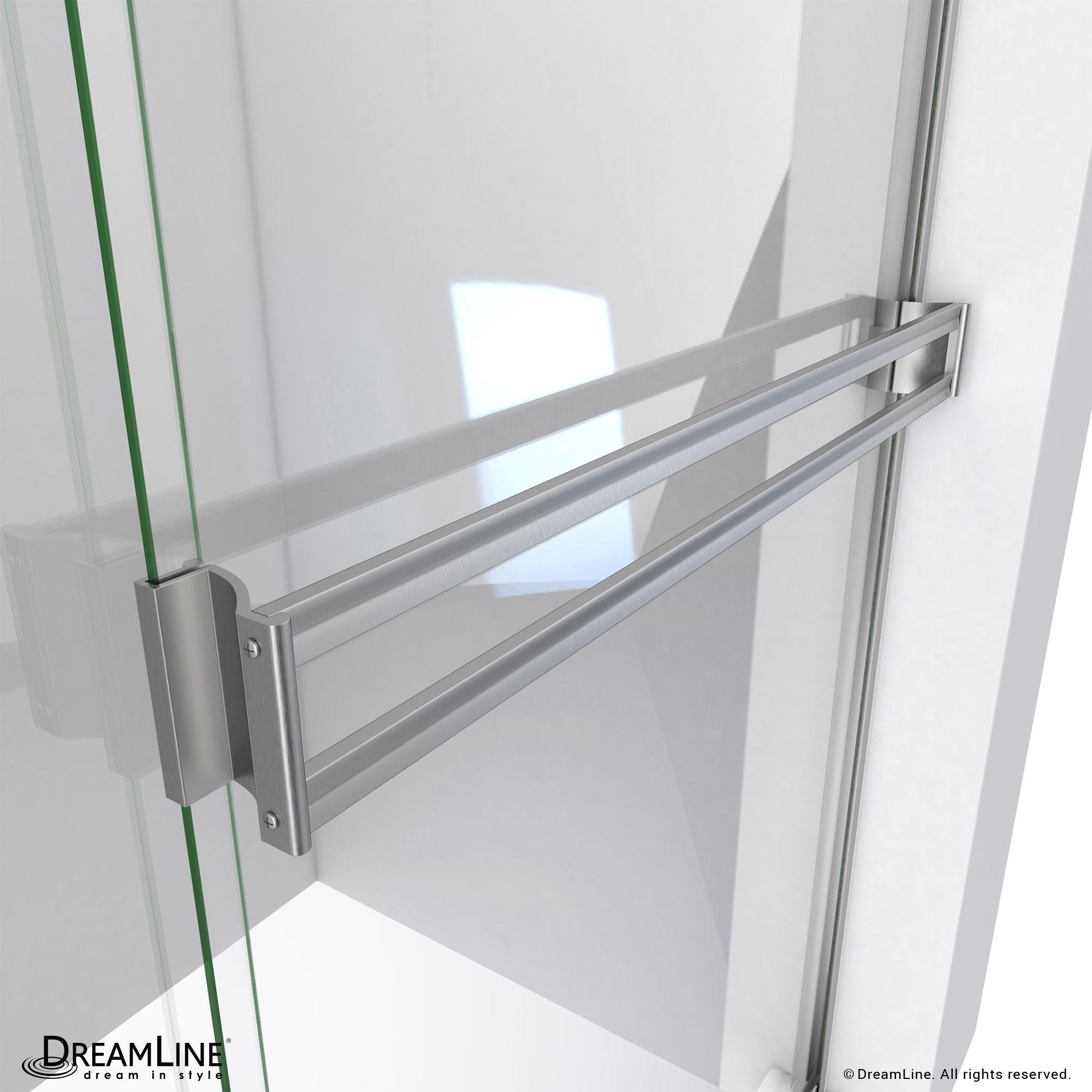 DreamLine Alliance Pro BG 56-60 in. W x 70 3/8 in. H Semi-Frameless Sliding Shower Door