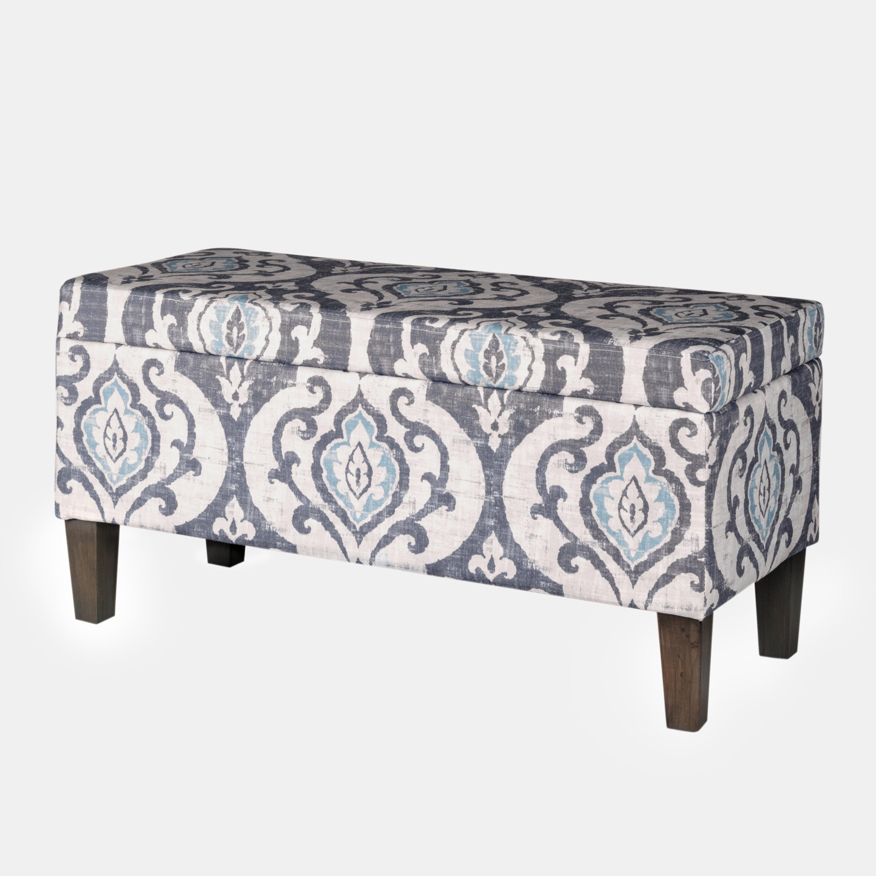Chantrell 36" Wide Large Decorative Storage Bench
