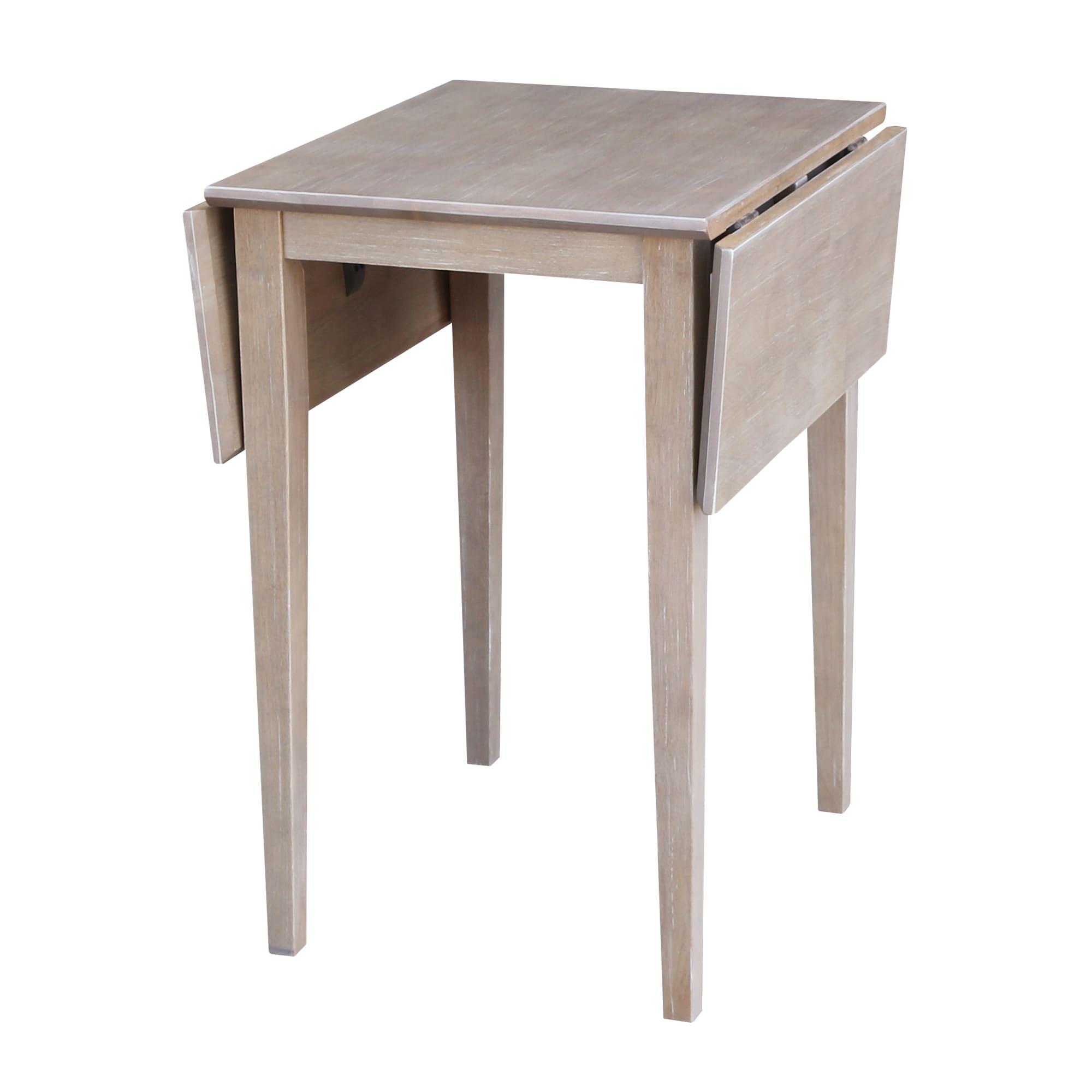 Tate Dining Table Washed Gray/Taupe - International Concepts