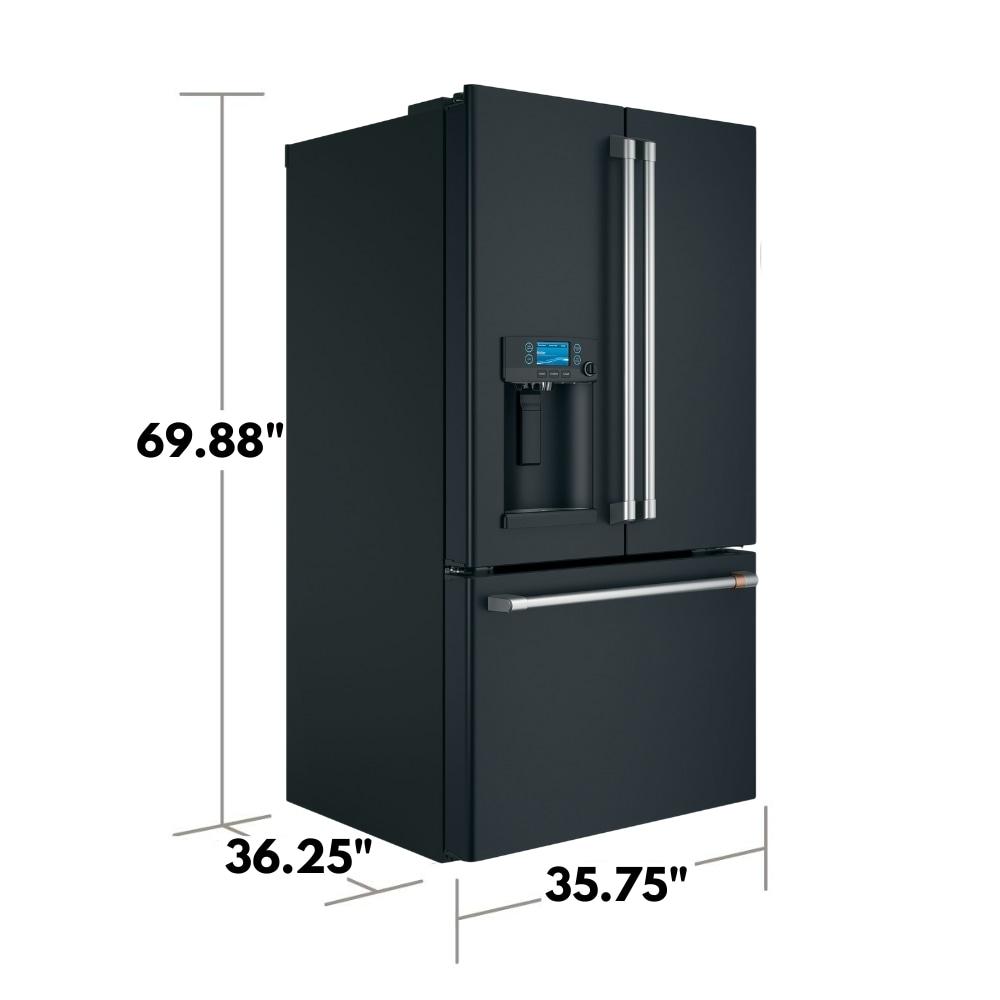 Café Café 36" French-Door 27.8 cu. ft. Smart Refrigerator with Hot Water Dispenser CFE28TP3MD1