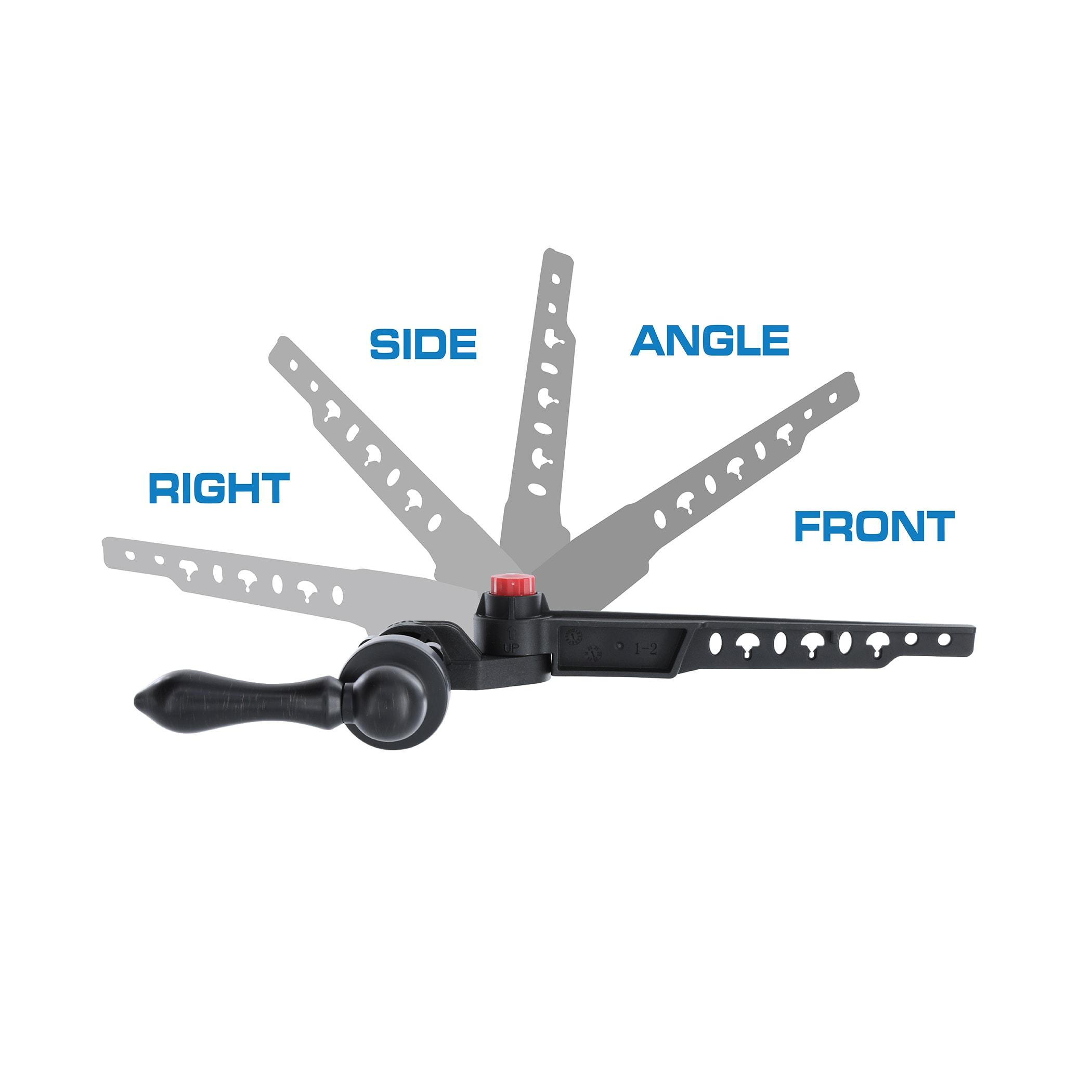 Danco 12061 Deco Toilet Tank Lever Replacement Handle with Front/Side/Angle/Side/Vertical Mount in Oil Rubbed Bronze