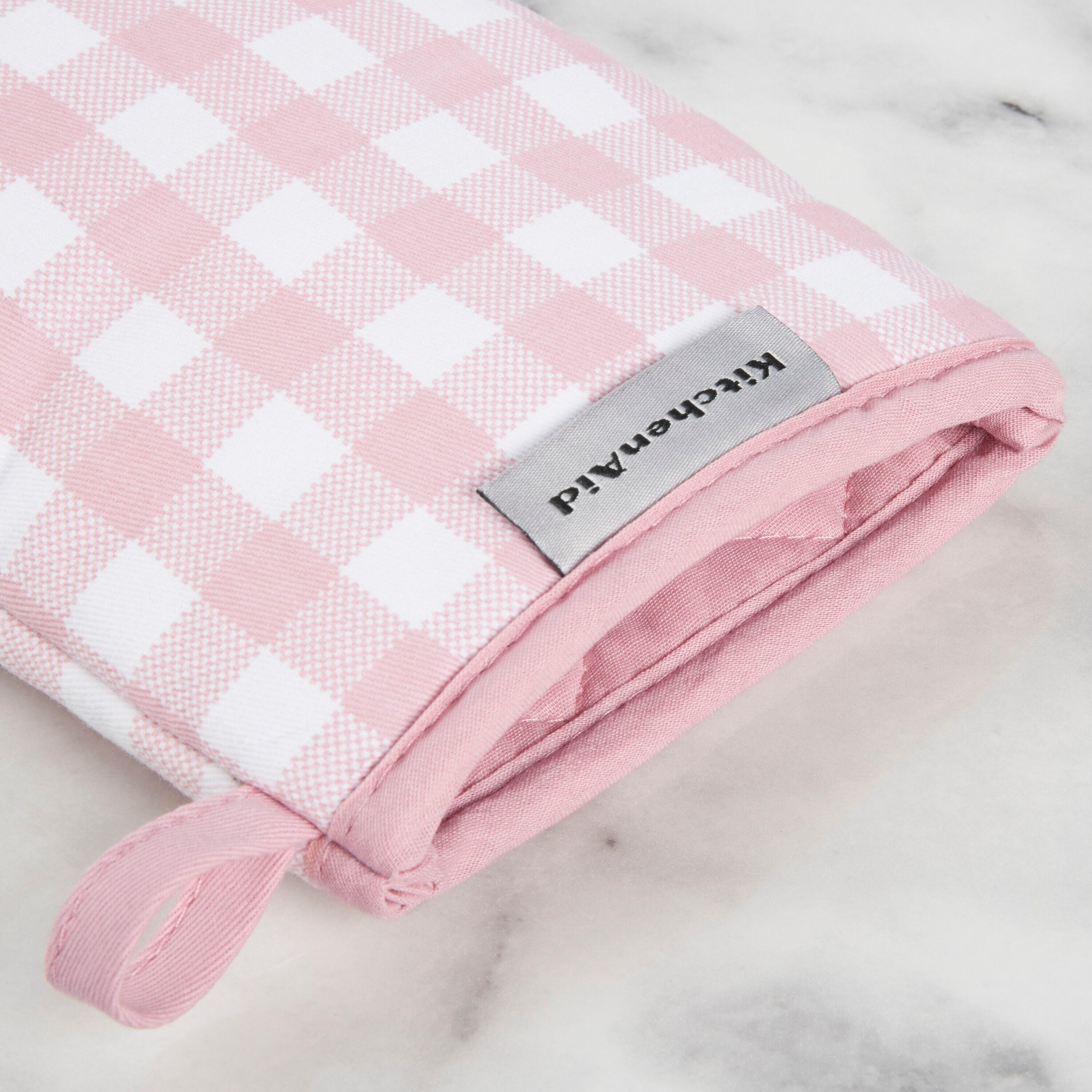 KitchenAid Gingham Mini Oven Mitt 2-Pack Set (Set of 2)