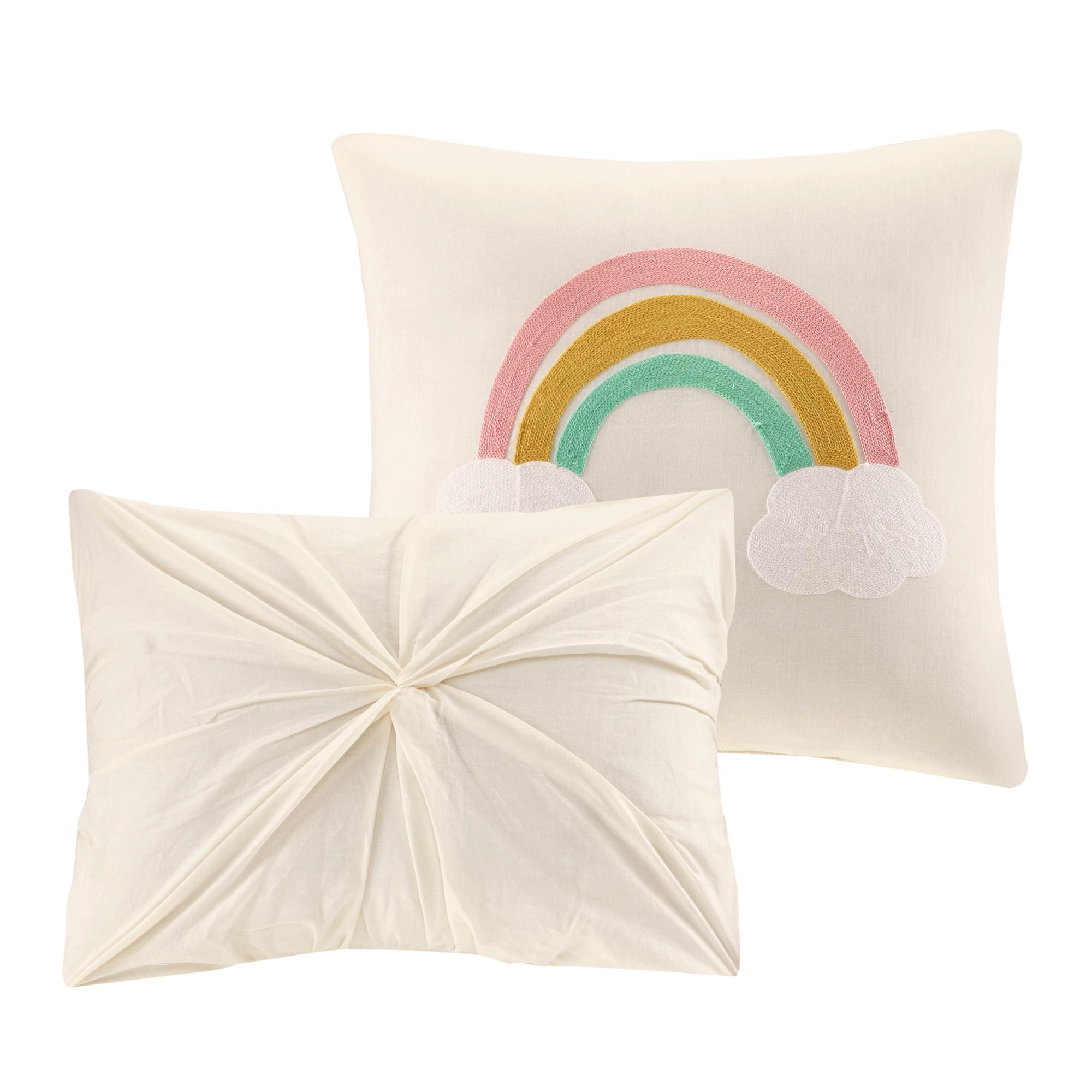 Callie Cotton Jacquard Pom Pom Comforter Set