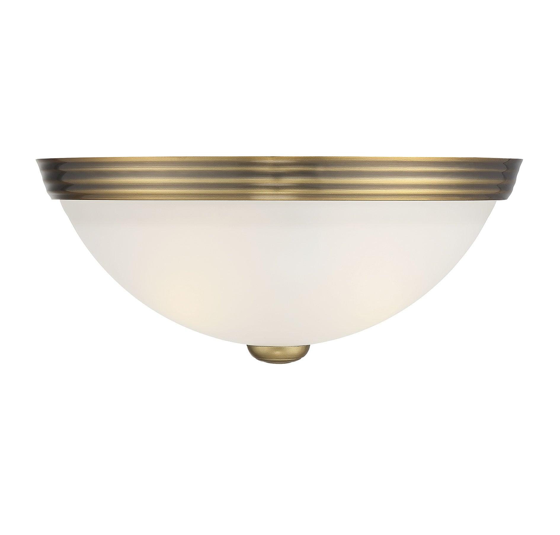 Savoy House NULL 2 - Light Flush Mount in  Warm Brass