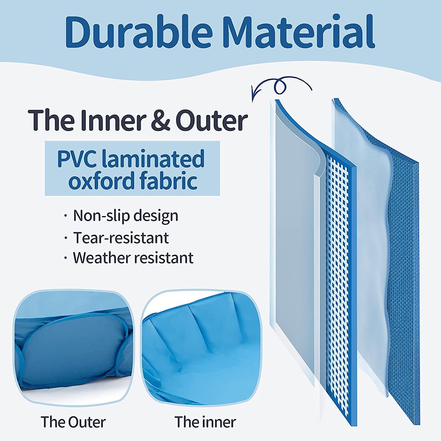 Alvantor Pet Swimming Pool Bathing Tub Portable XL