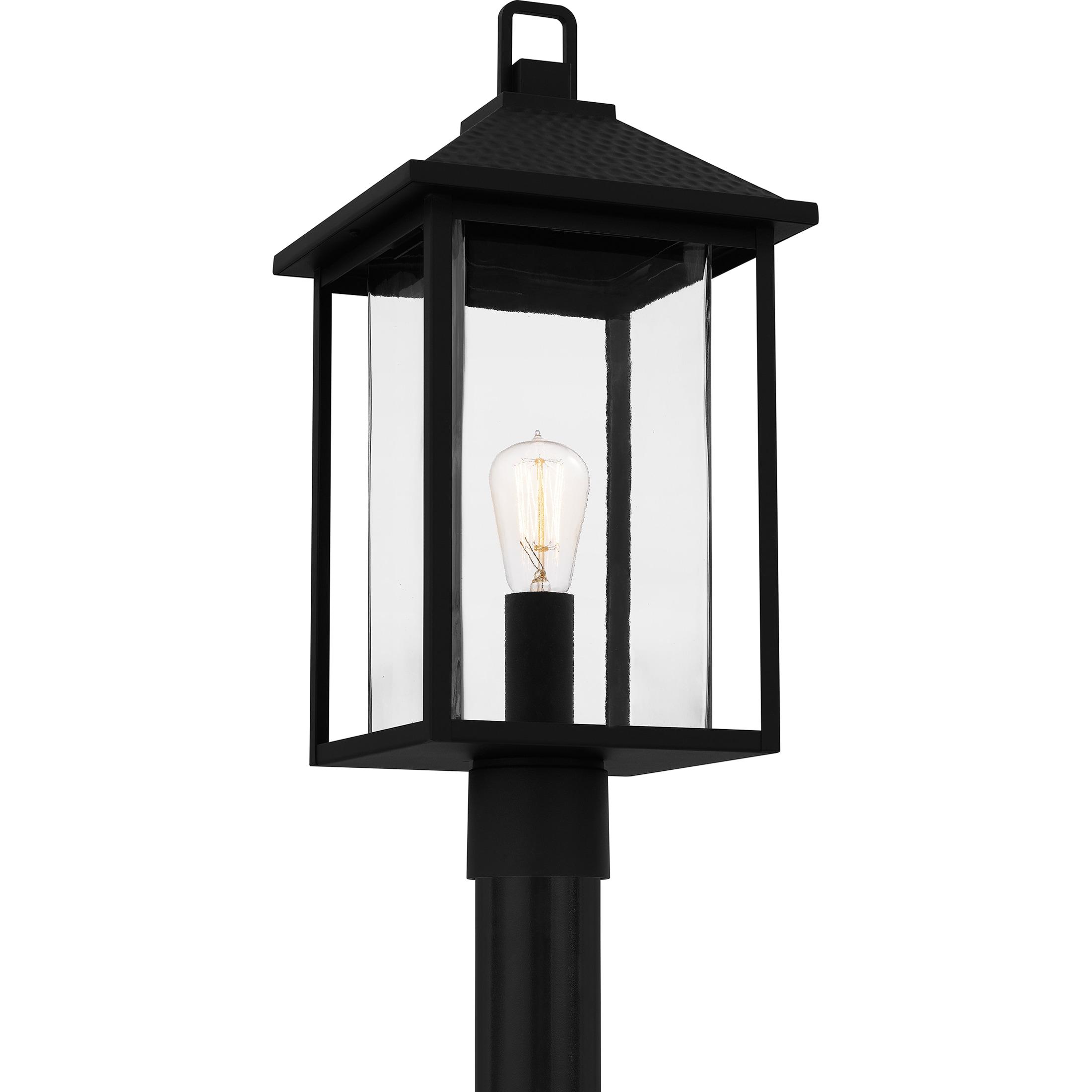 Quoizel Lighting Fletcher 1 - Light Post Light in  Earth Black