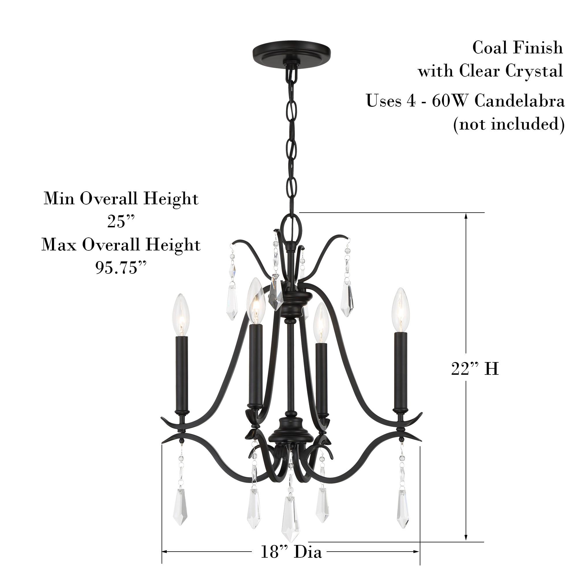 Minka Lavery 4 - Light Dimmable Empire Chandelier