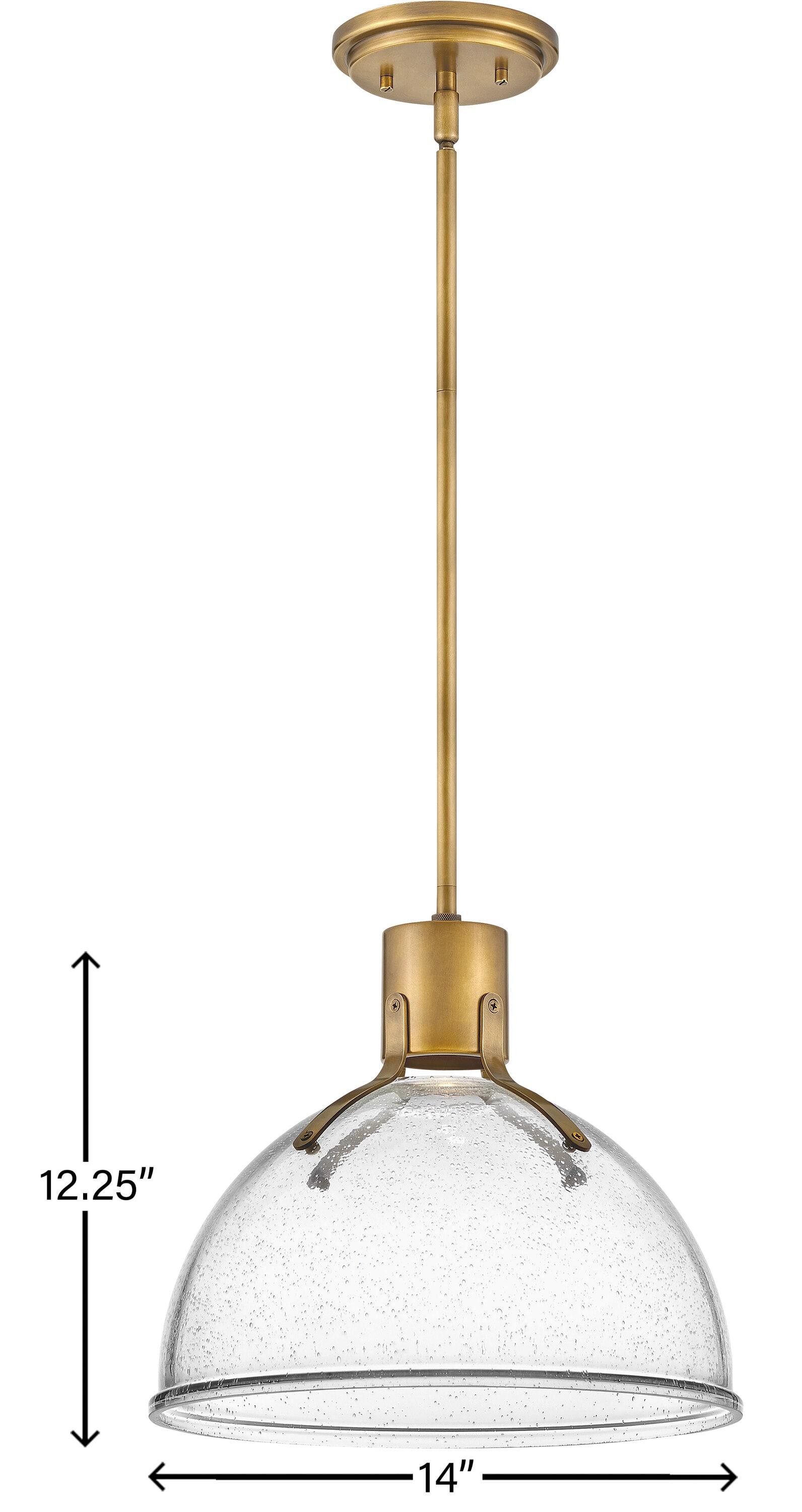 Hinkley Lighting Argo 1 - Light Pendant in  Heritage Brass