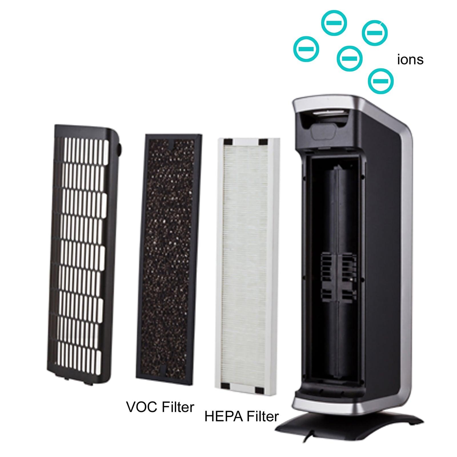 Tower HEPA/VOC Air Cleaner with Ionizer