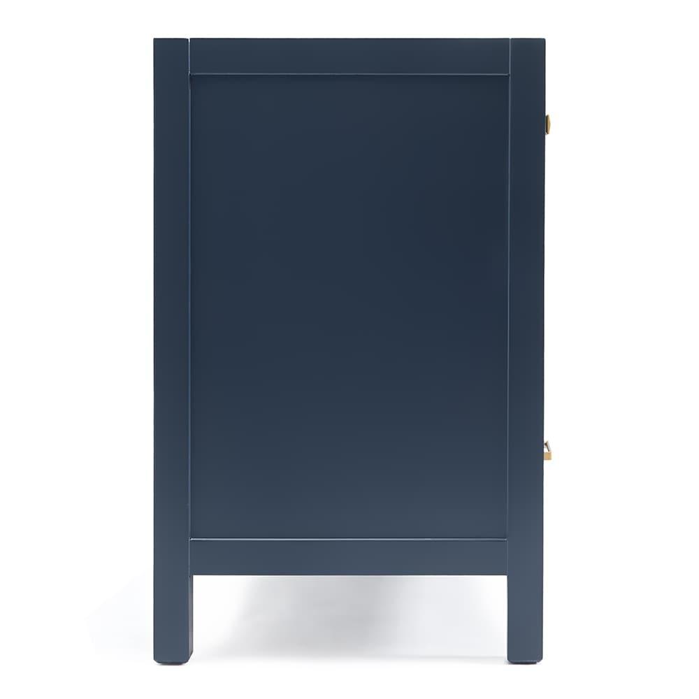 Ariel A061d-Bc Cambridge 60" Double Free Standing Vanity Cabinet Only - Blue