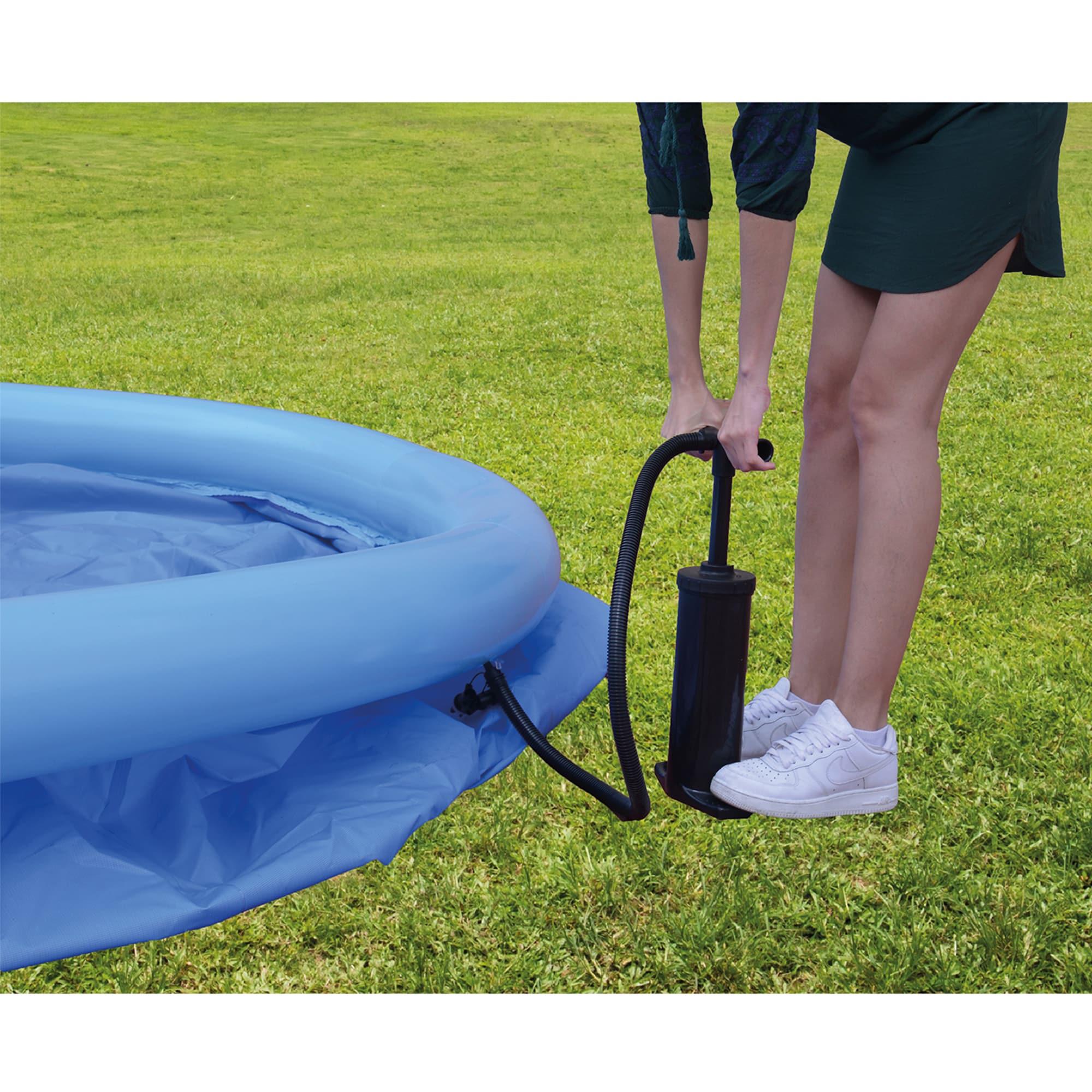 JLeisure Plastic Round Inflatable Pool 25'' H x 96'' W x 96'' L (Set of 2)