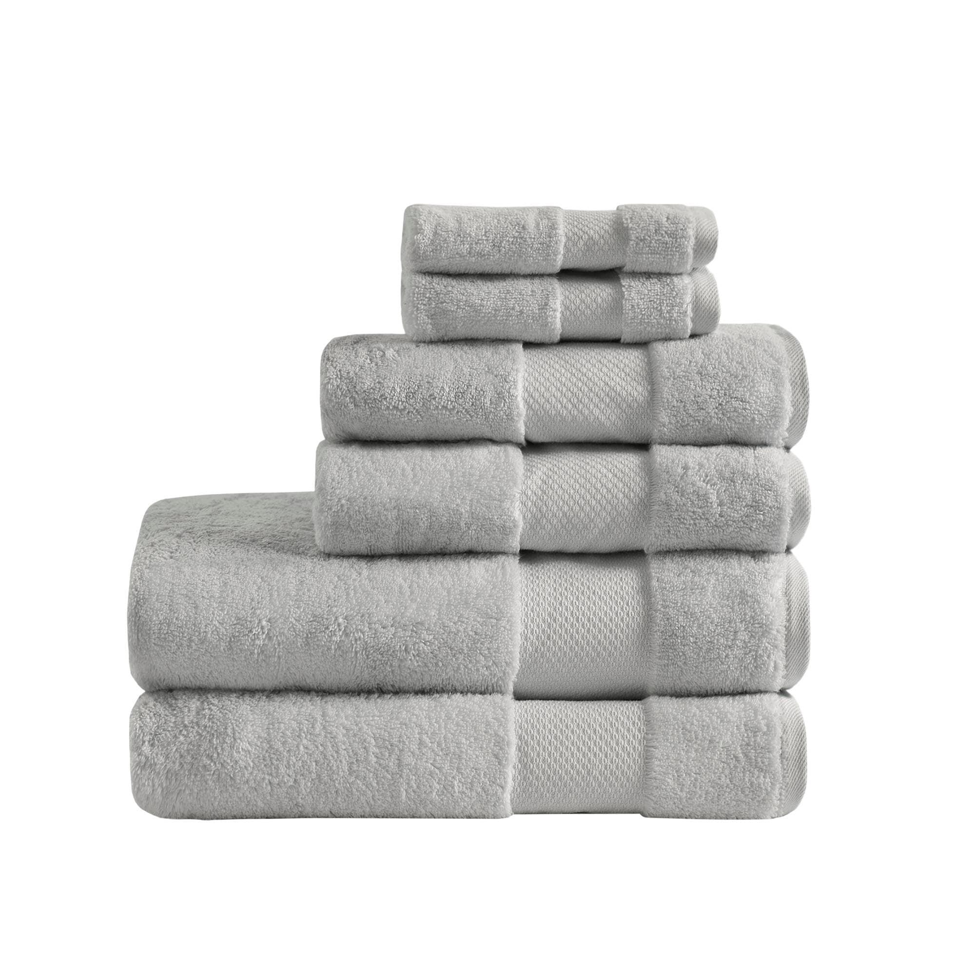 Turkish 6 Piece 100% Cotton Oversized Towel Set