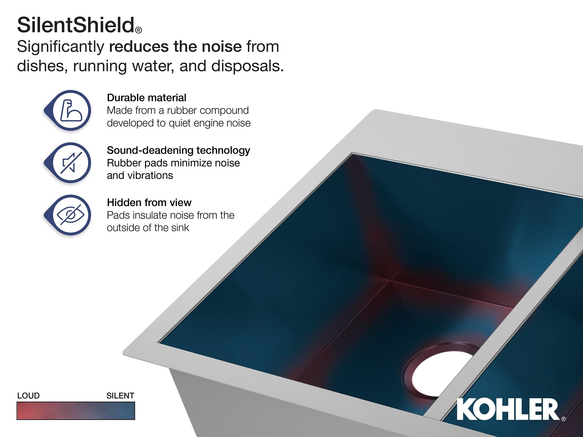 Undertone® Large Under-Mount Single-Bowl Kitchen Sink