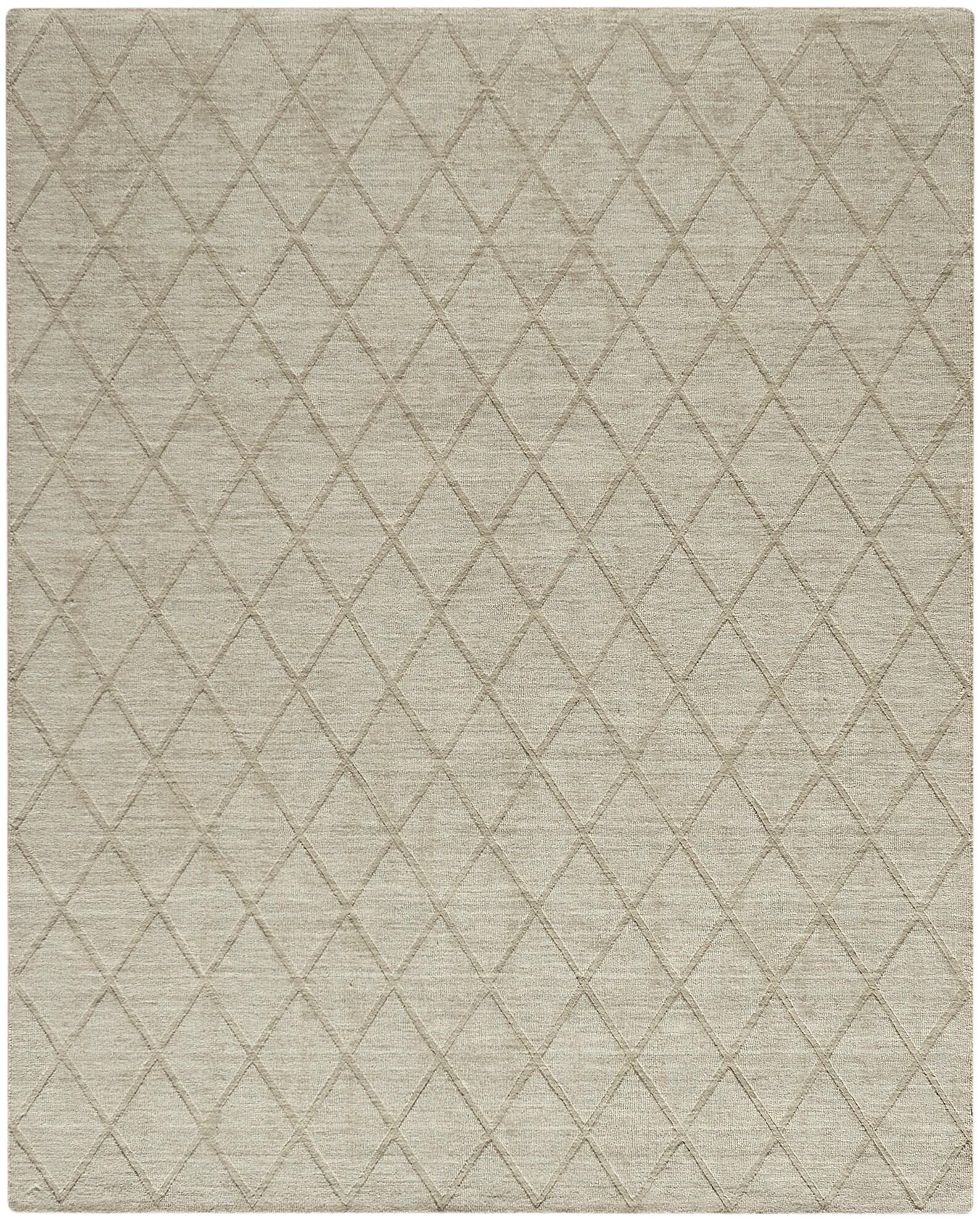 Nourison Wool Haven Sage Modern Wool Indoor Rug
