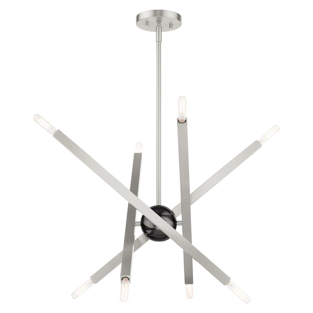 Mercury Row® Lydia 8 - Light Dimmable Modern Linear Chandelier