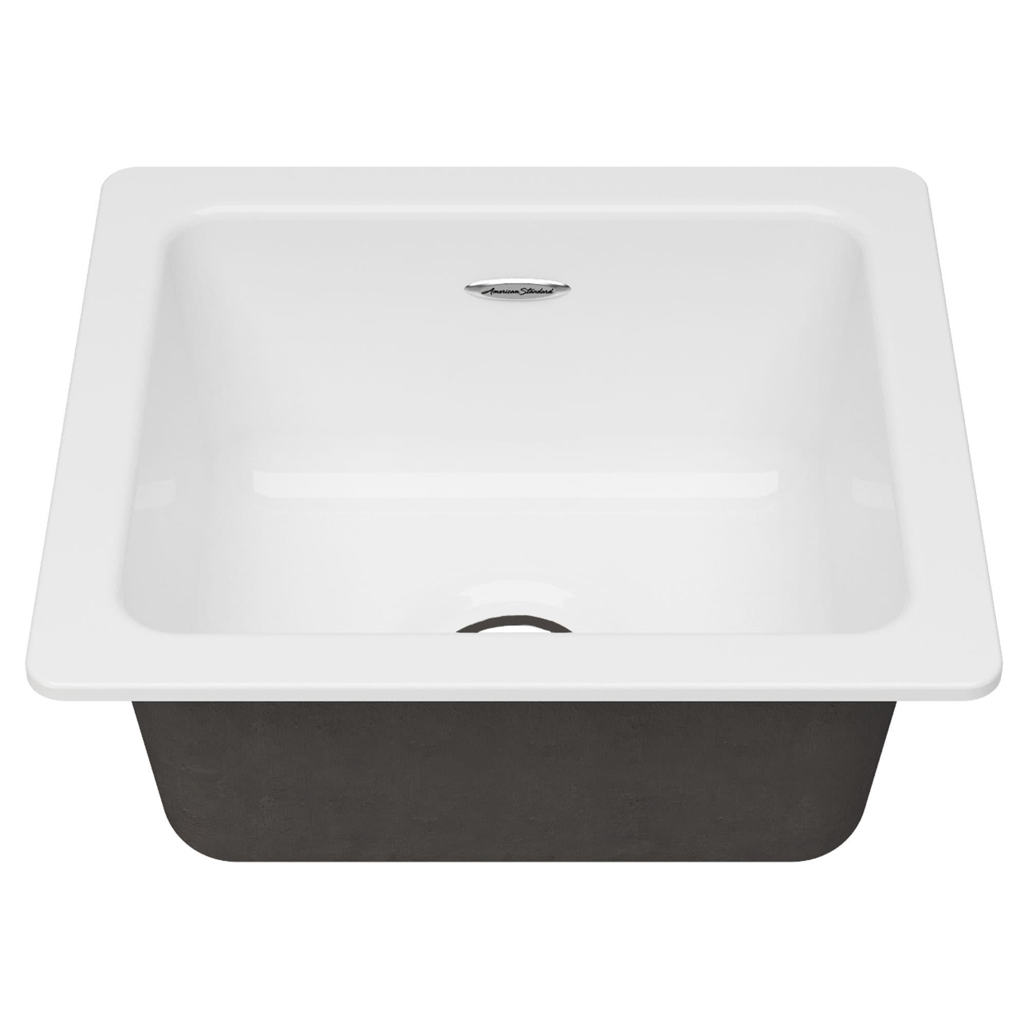 Delancey 18'' L Undermount Single Bowl Cast Iron Kitchen Sink