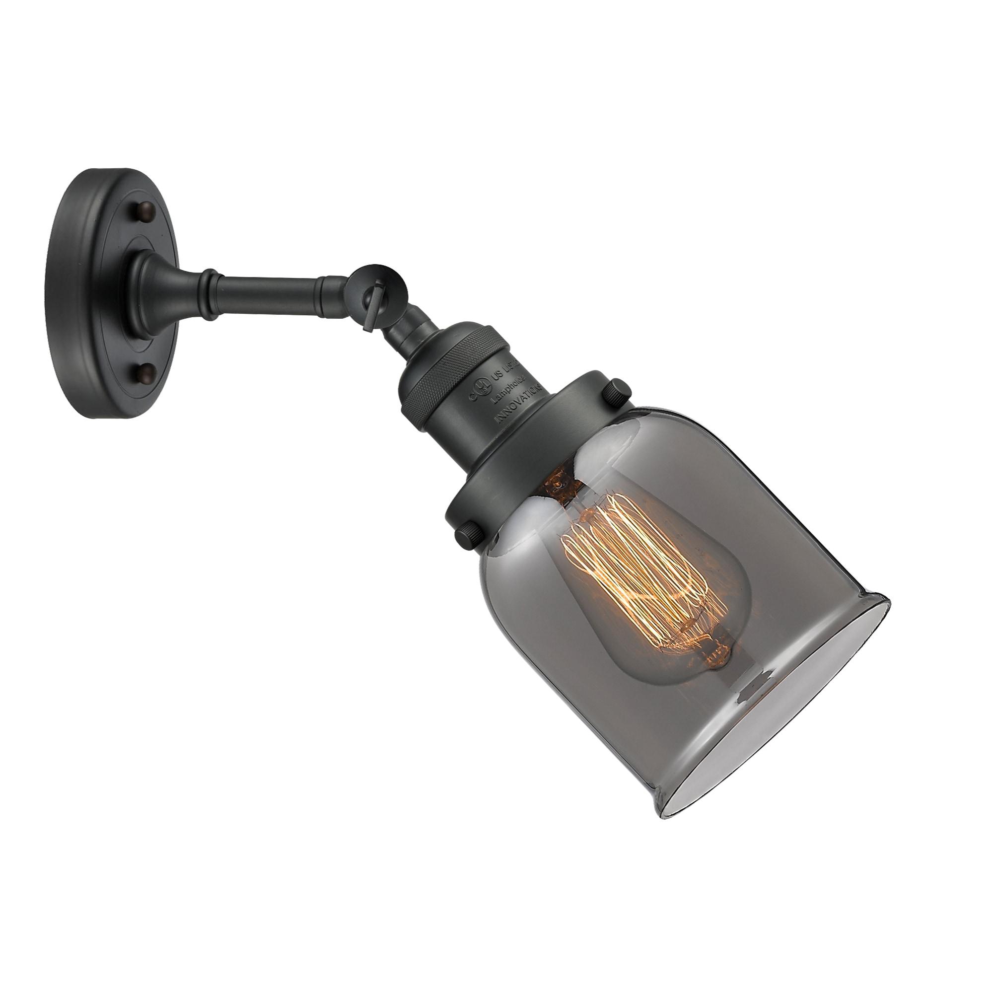 Innovations Lighting Bell 1 - Light Sconce in  Matte Black