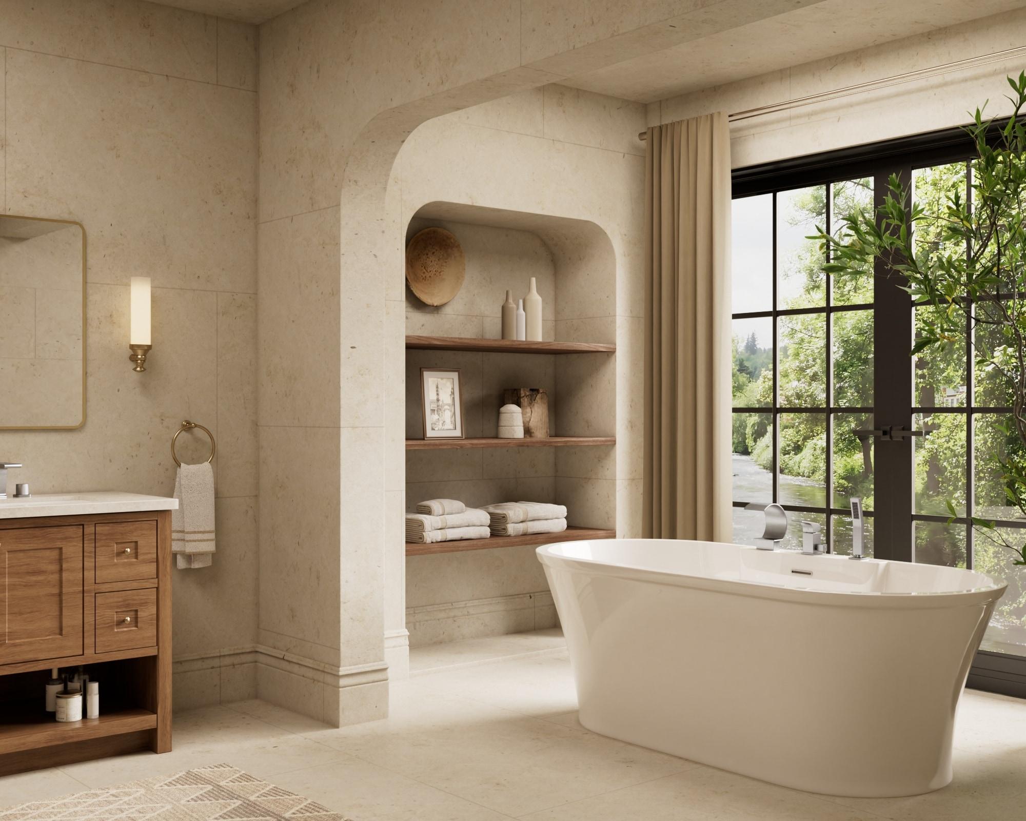 GRANDJOY Complete Shower System, 10" and 6" Dual Wall Mount Rain Shower Faucets with Handheld Shower Spray, High Pressure in Matte Black