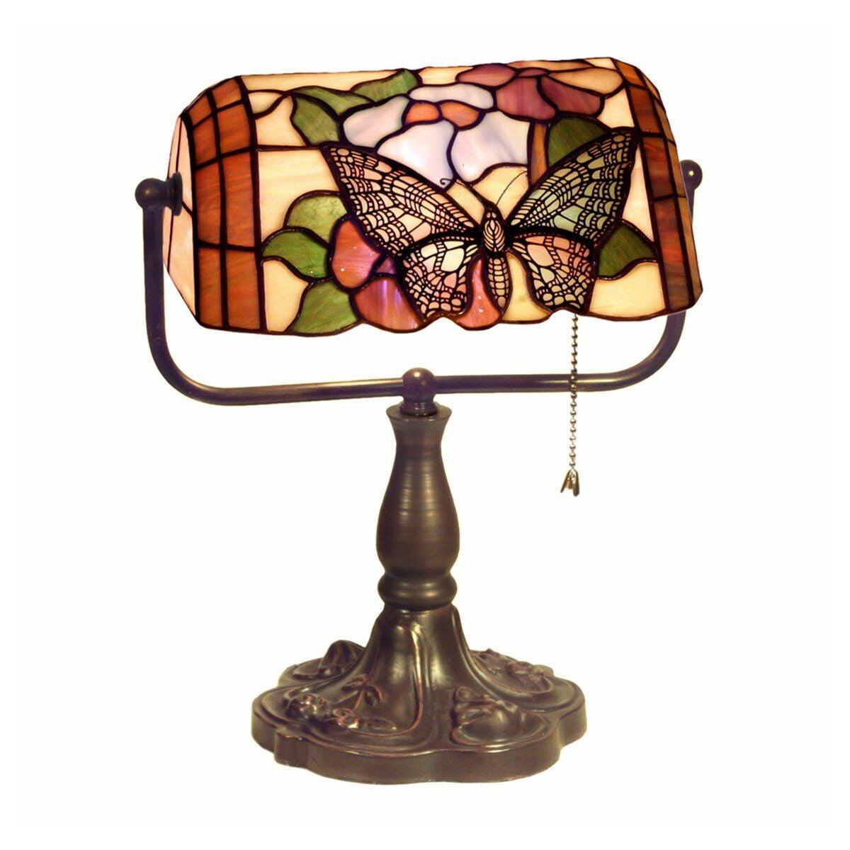 Butterfly Bankers Desk Lamp