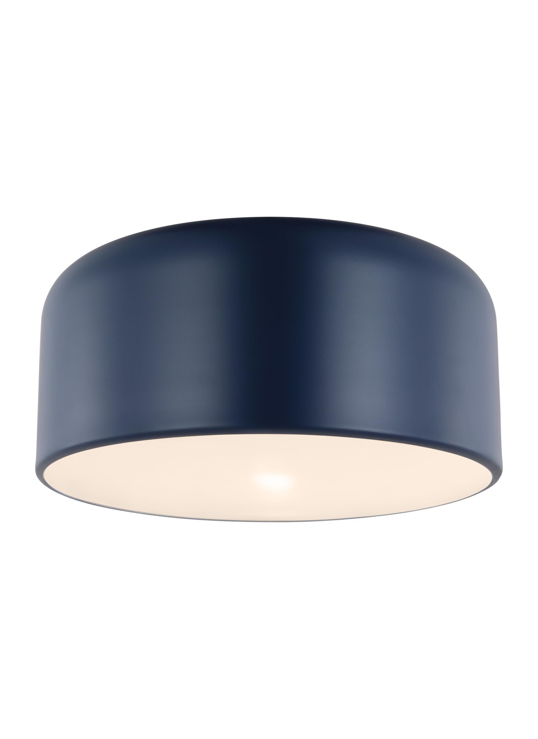 Olaf Flush Mount Light - Blue / 13.75"Dia