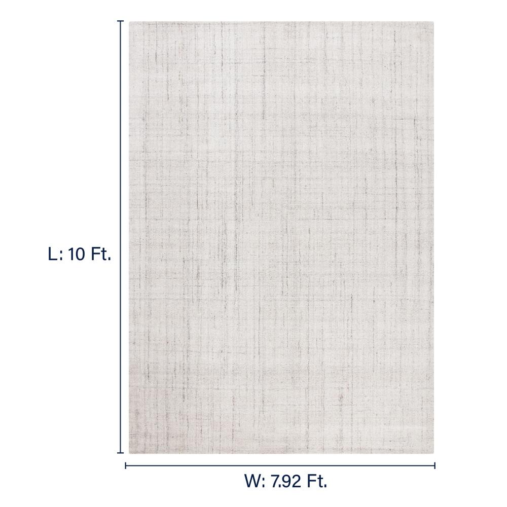 Abstract ABT141 Handmade Indoor Area Rug - Light Grey - 8'x10' - Safavieh