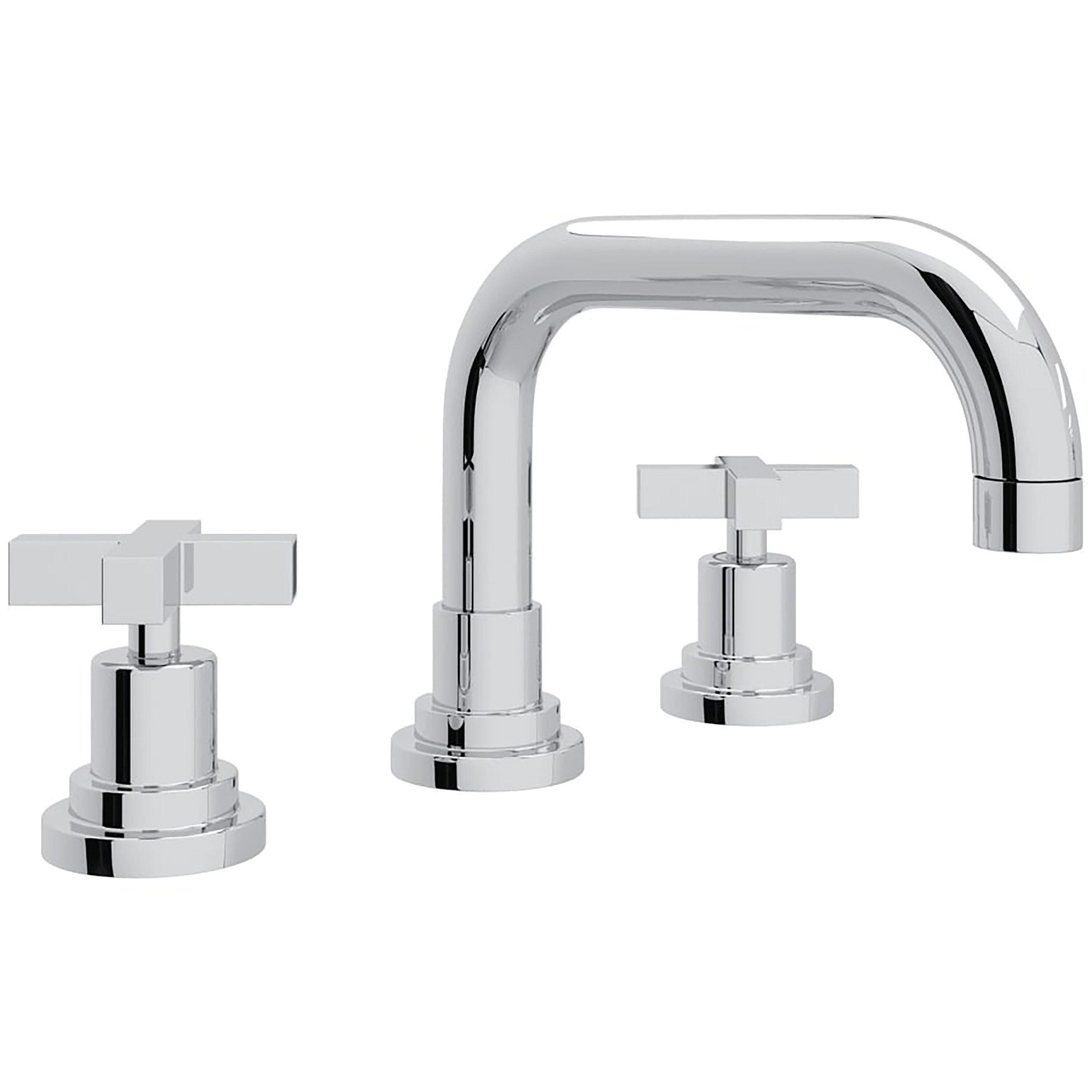 Lombardia Widespread Lavatory Faucet With U-Spout