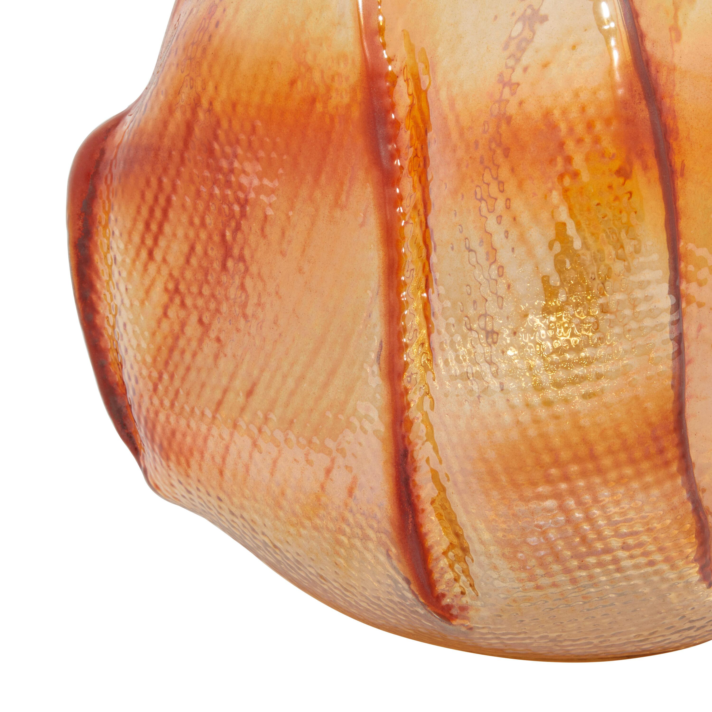 CosmoLiving by Cosmopolitan 14" Handmade Blown Gold Glass Vase