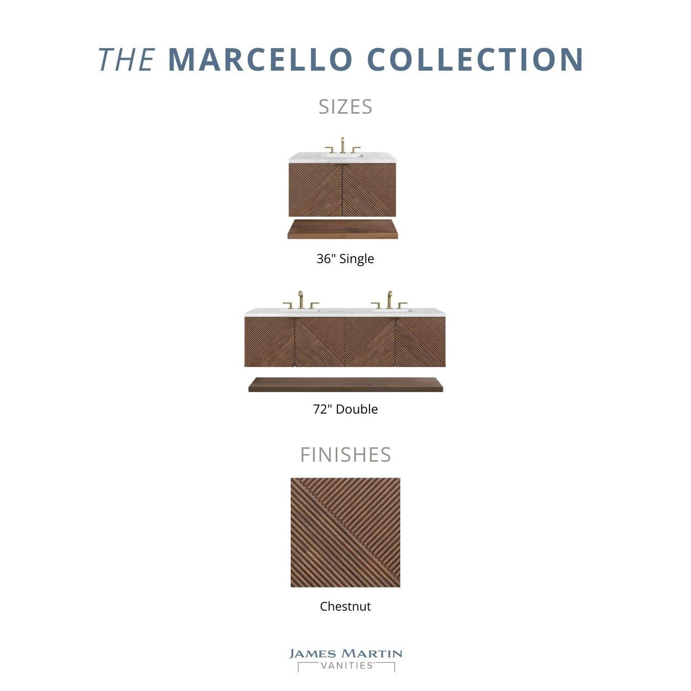 Marcello 72'' Double Bathroom Vanity