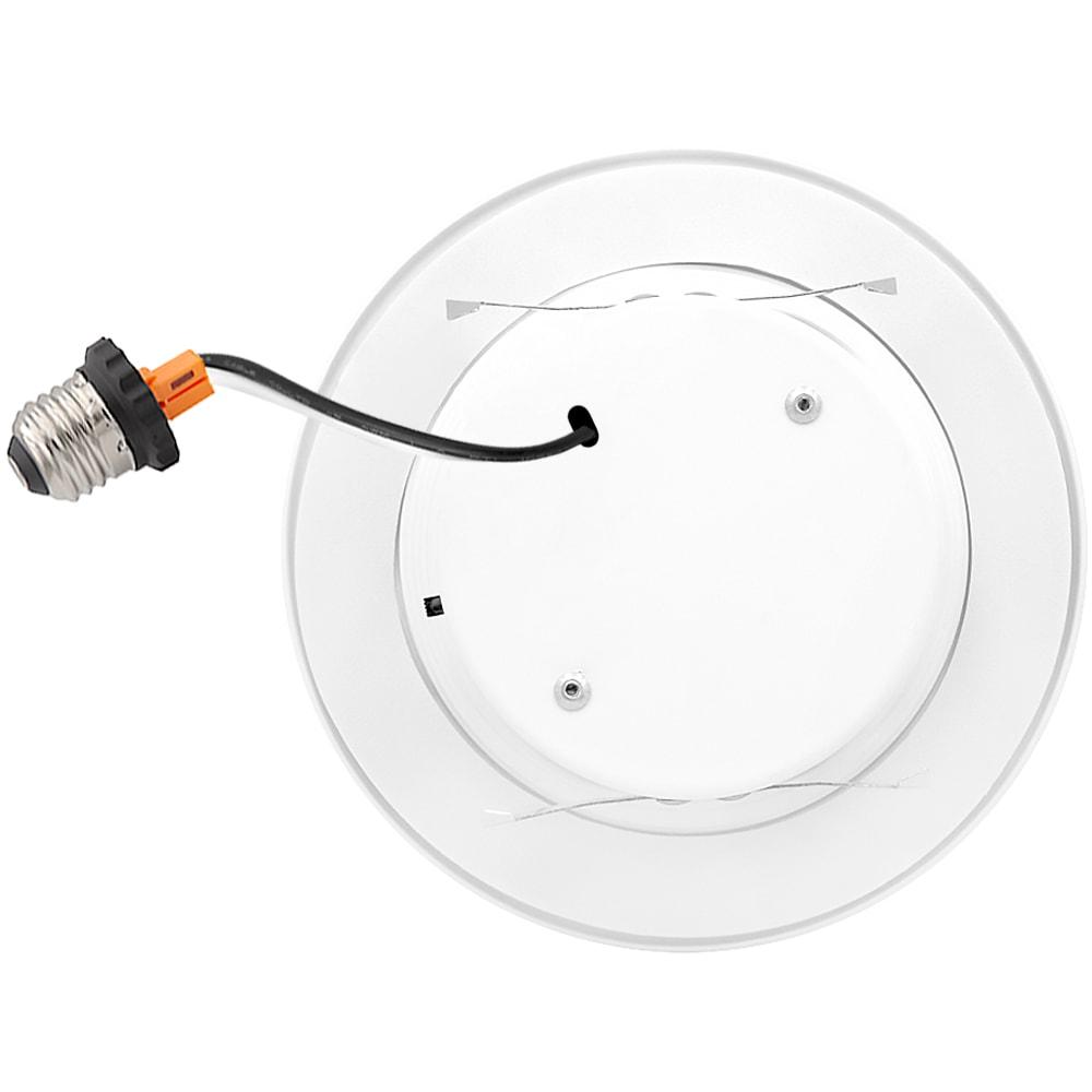 Maxxima 4" 5 CCT Retrofit Recessed LED Downlight - E-26 Quick Connect, Color Selectable 2700K-5000K (2700K/3000K/3500K/4000K/5000K), Dimmable Retrofit, 750 Lumens, Damp Rated for Kitchens - 12 Pack