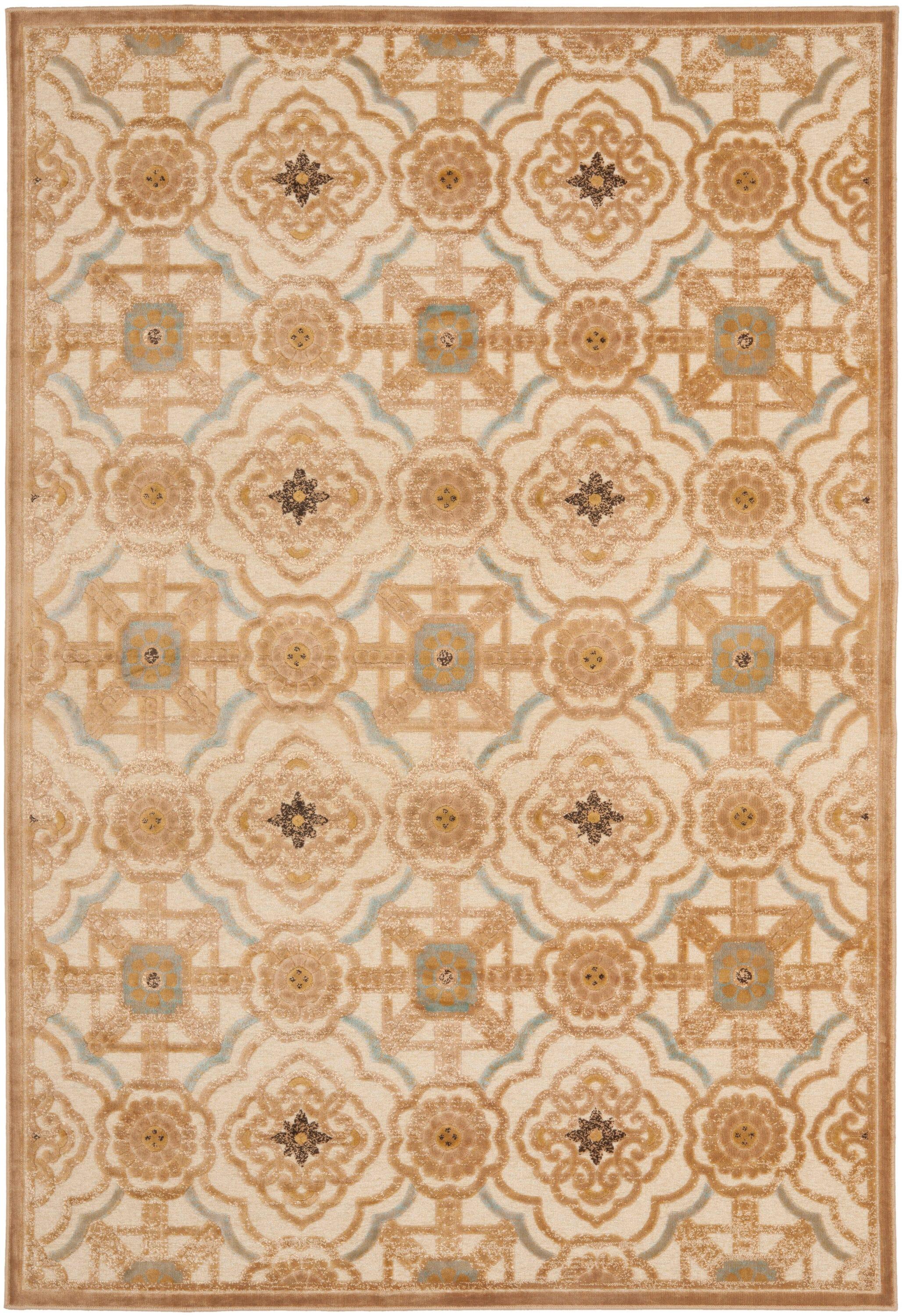 Martha Stewart Imperial Palace Performance Floral Rug