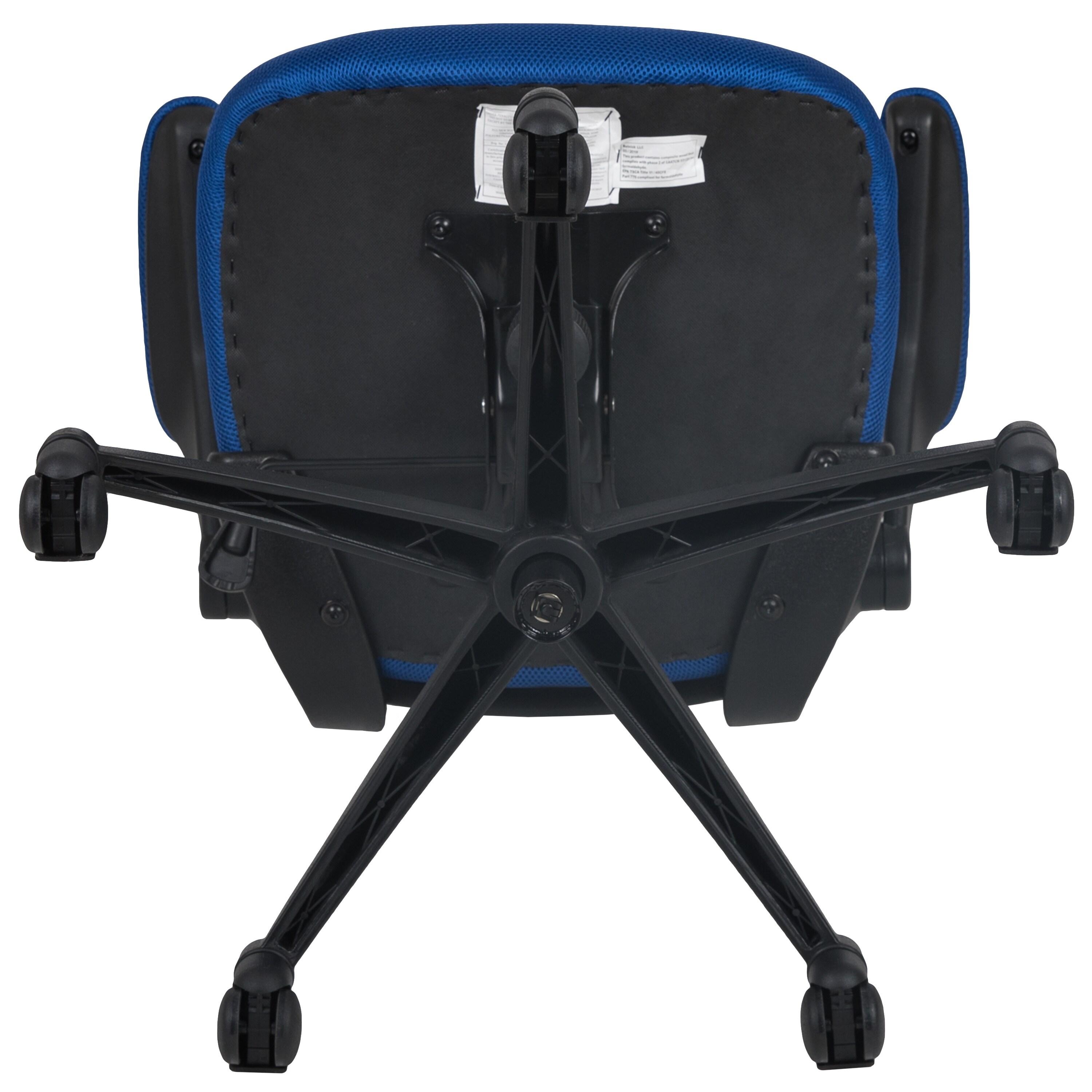 Jayetta Mid-Back Mesh Swivel Ergonomic Office Chair with Flip-Up Arms