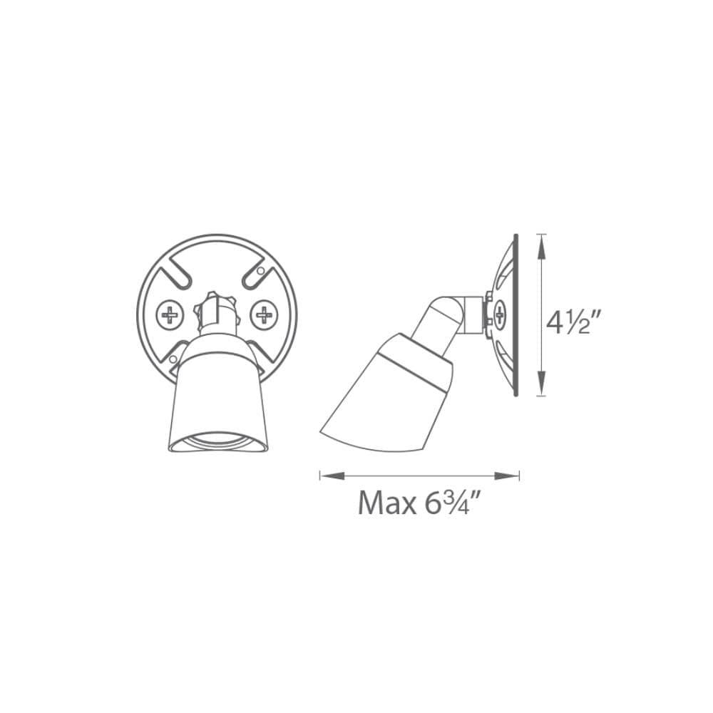 Endurance™ Aluminum LED Wall Light