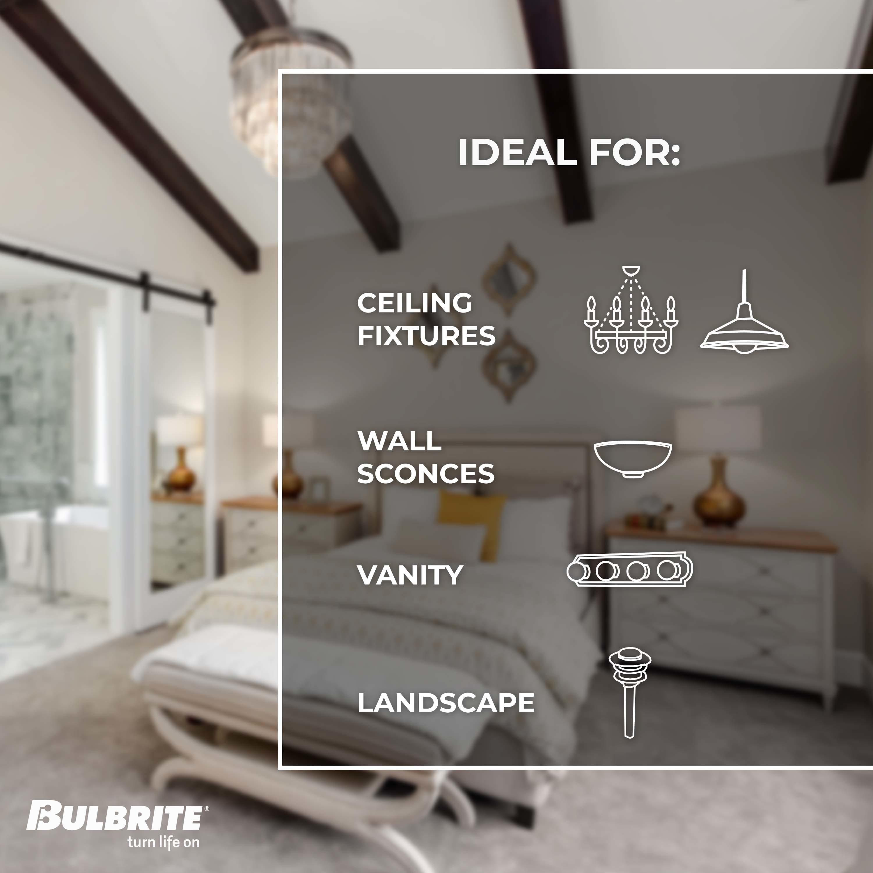 Clear Mini LED Double Contact Bayonet Light Bulb 2-Pack