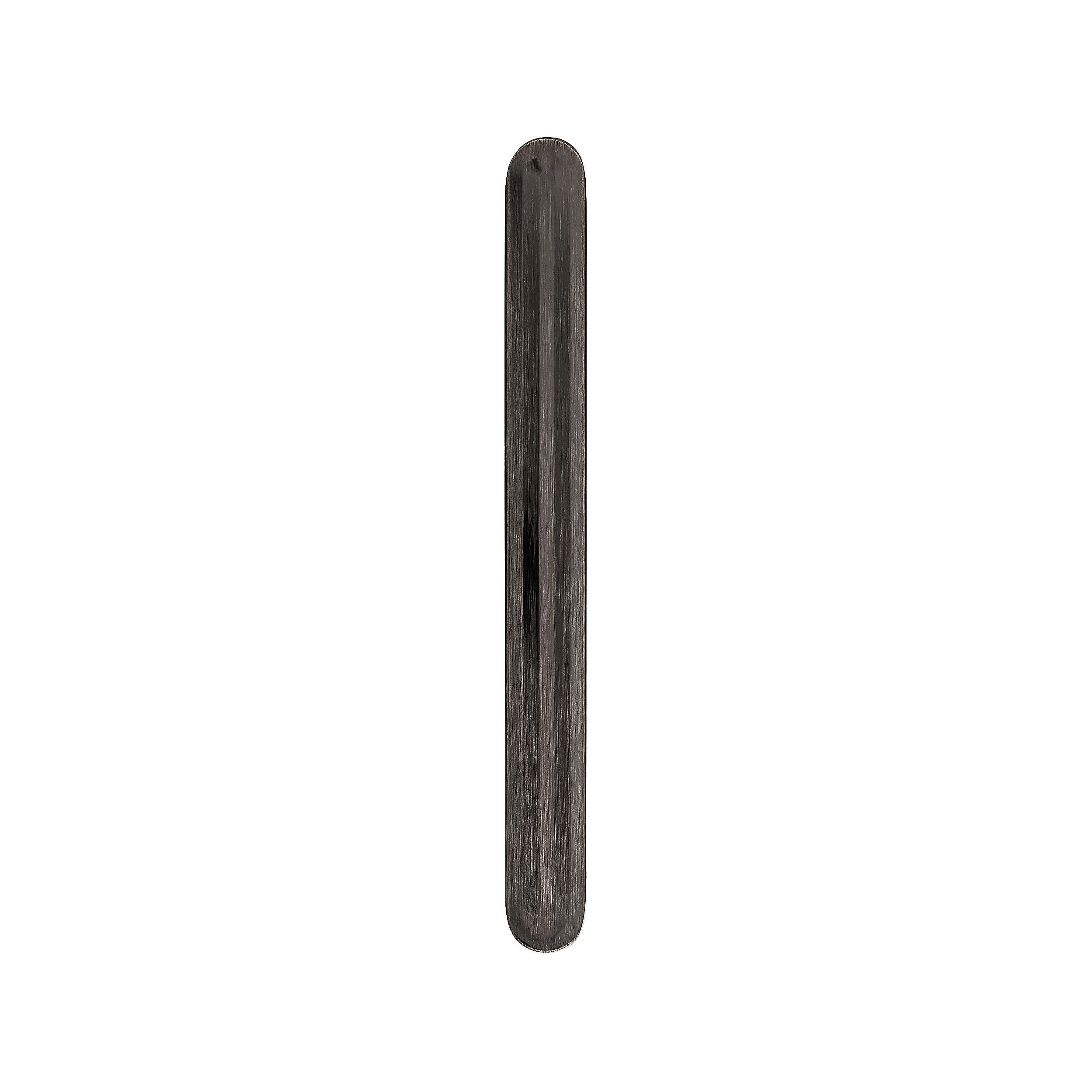 Gunmetal Modern 7" Bar Cabinet Pull with Mounting Hardware