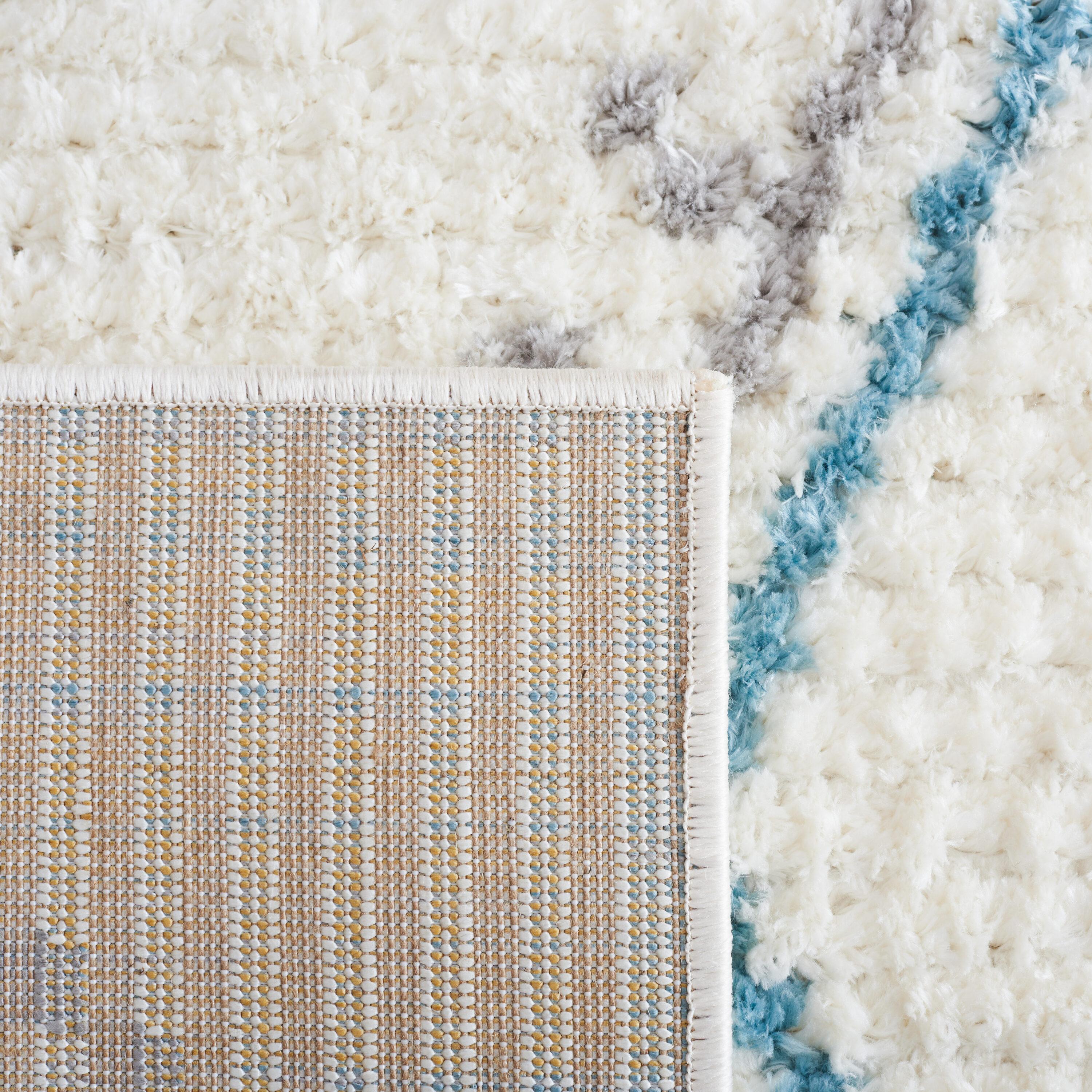 Marrakesh MRK310 Power Loomed Area Rug - Ivory/Gray - 8'x10' - Safavieh.