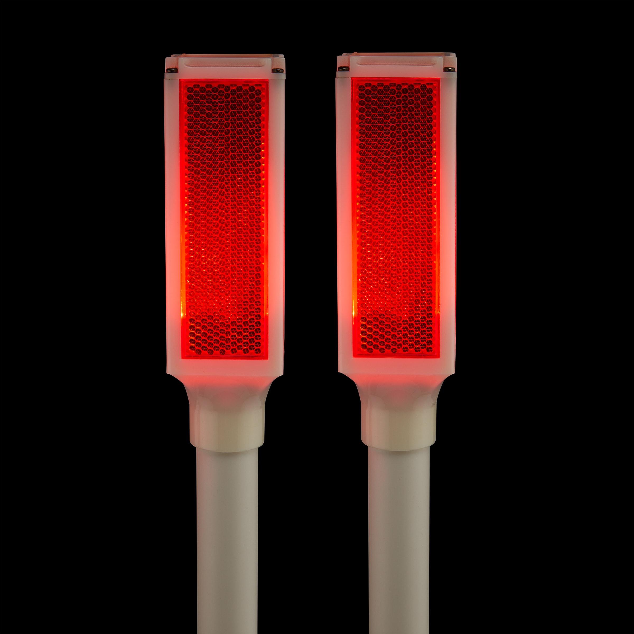 Alpine White Solar Powered Integrated LED Pathway Light Pack
