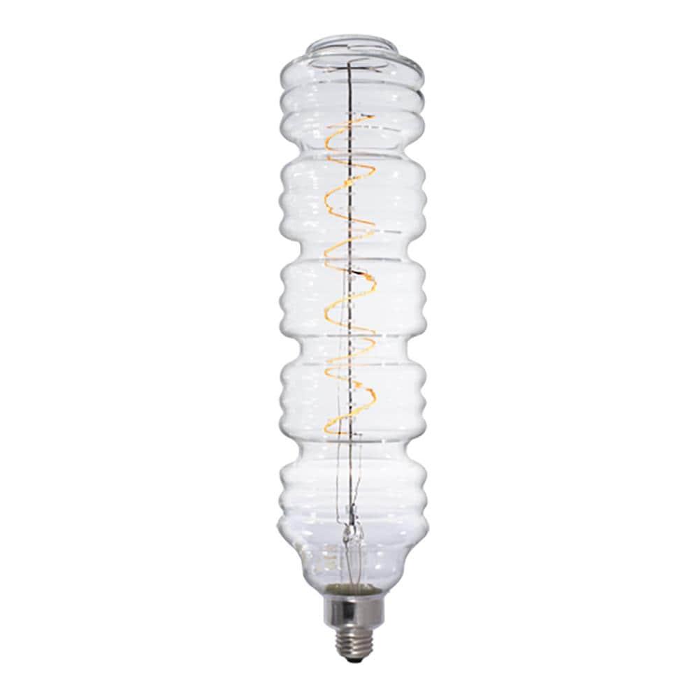Clear Glass LED Filament Decorative Light Bulb, 15.16 in