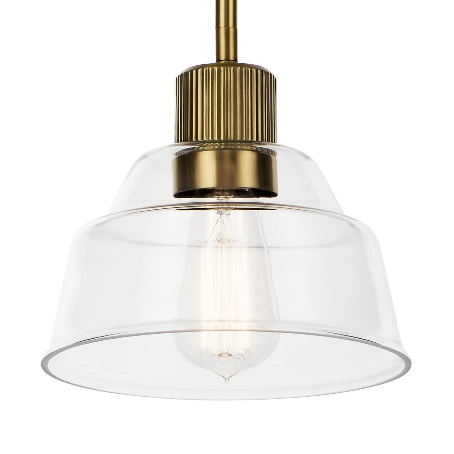 Kichler Lighting Eastmont 1 - Light Pendant in  Brushed Brass