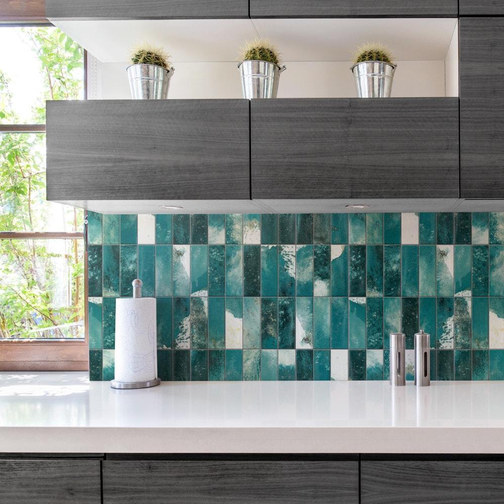 Merola Tile Kings Luxe Tradition 8" x 16" Ceramic Subway Wall Tile