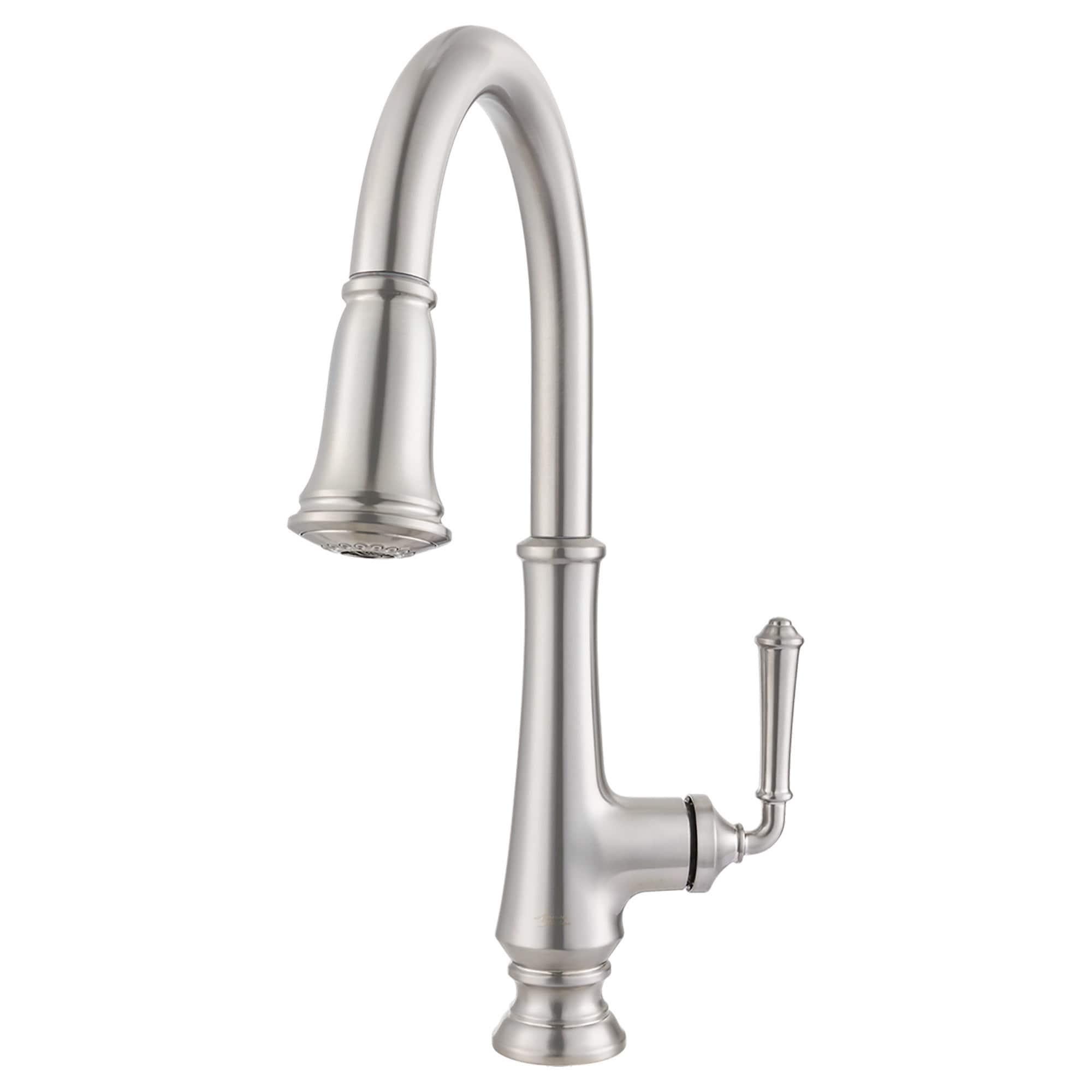Delancey Pull Down Single Handle Kitchen Faucet With Accessories