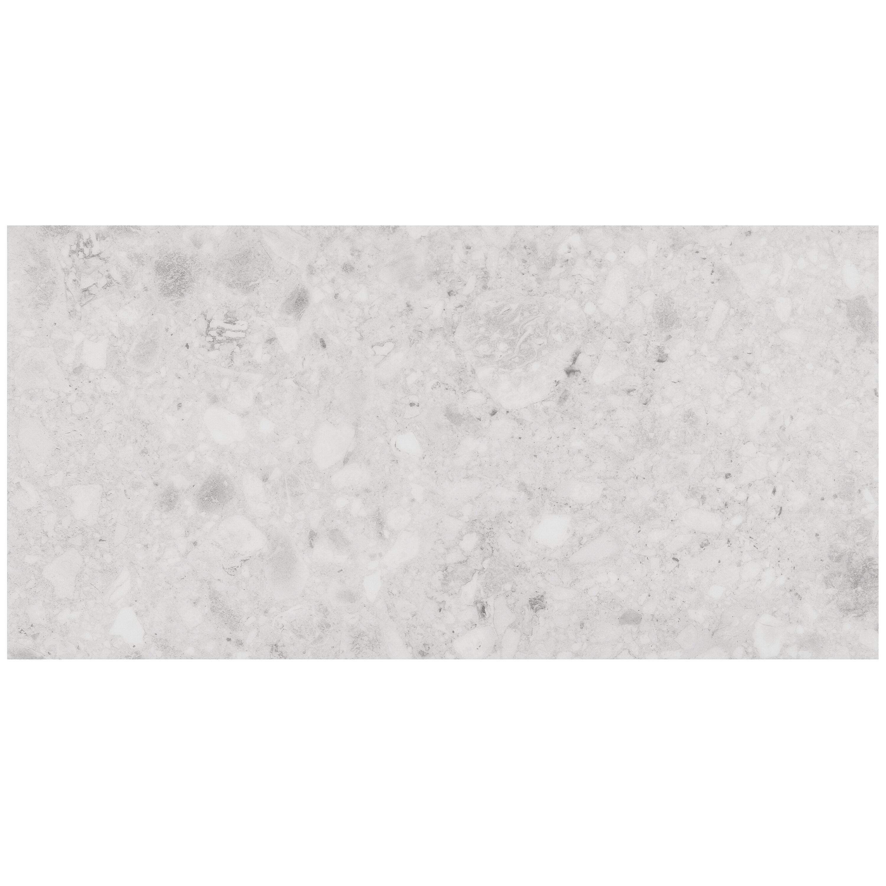 Stonehenge Rizzo LVT 12MIL 12" W x 24" L Terrazzo Look Glue Down Luxury Vinyl Tile