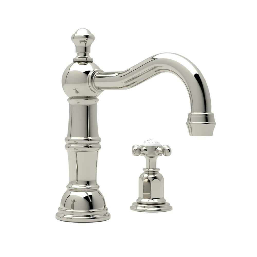 Edwardian Widespread Lavatory Faucet With Column Spout