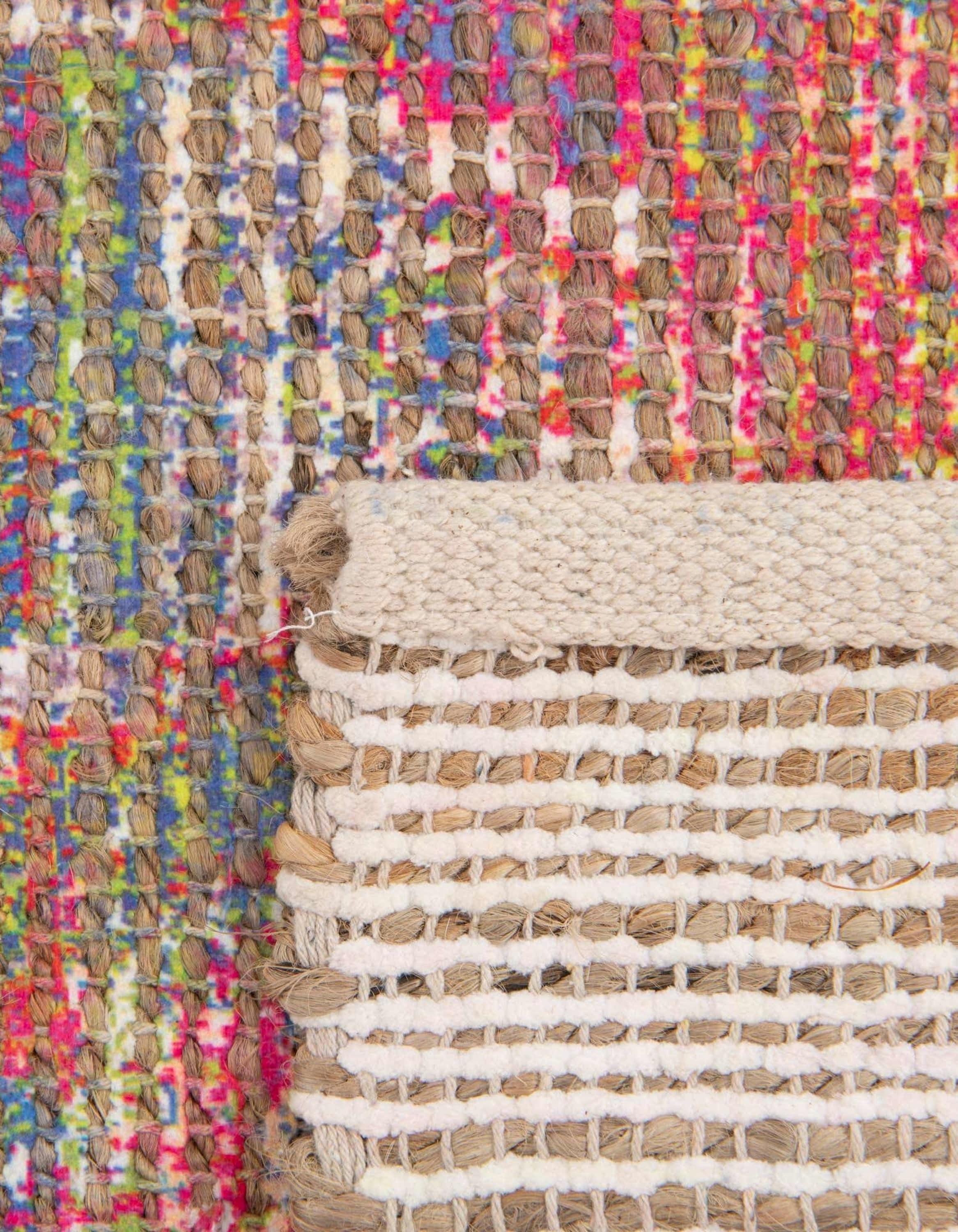 Unique Loom 9' 0 x 12' 0 Chenille Jute Rectangle Area Rug
