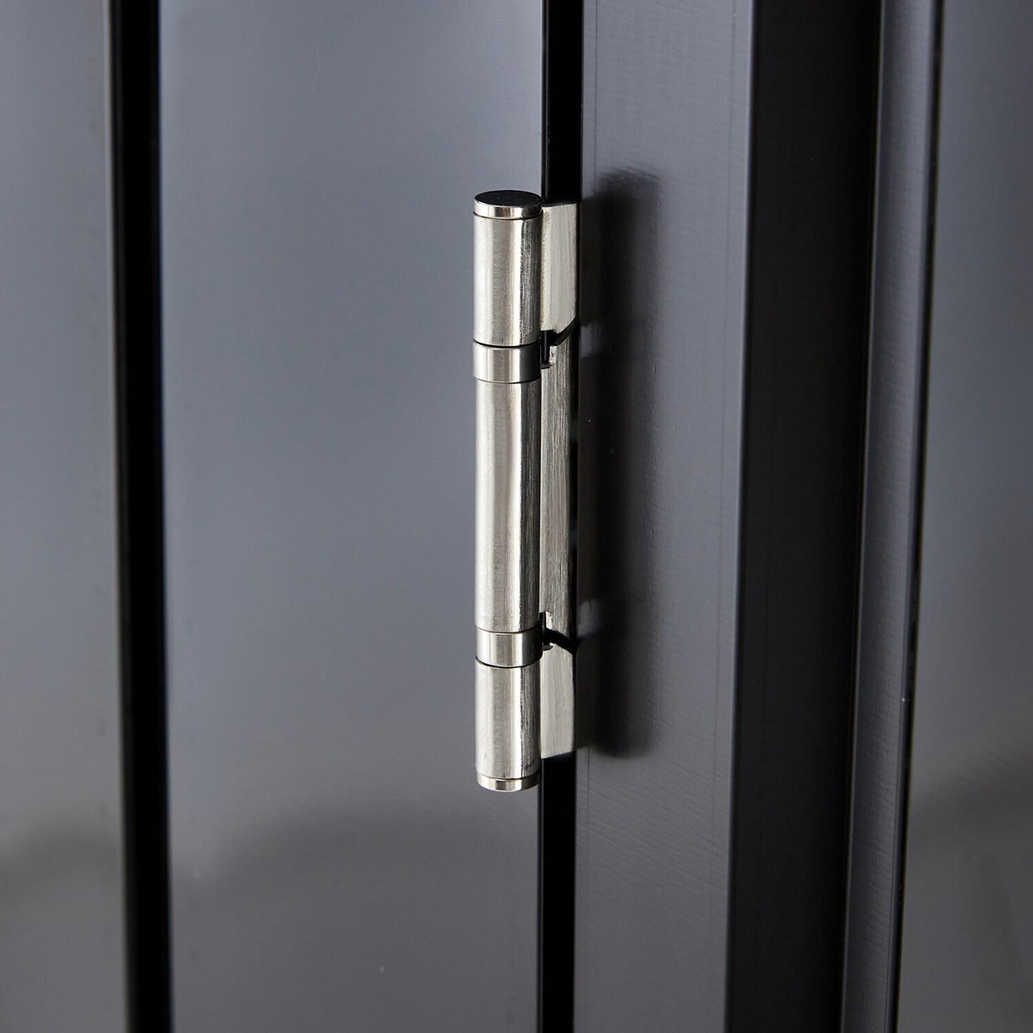 wtressa Outdoor Storage Shed, 3 X 3 FT Metal Steel Garden Shed With Single Lockable Door, Small Shed Outdoor Steel Utility Tool Shed For Backyard Patio Garden Lawn