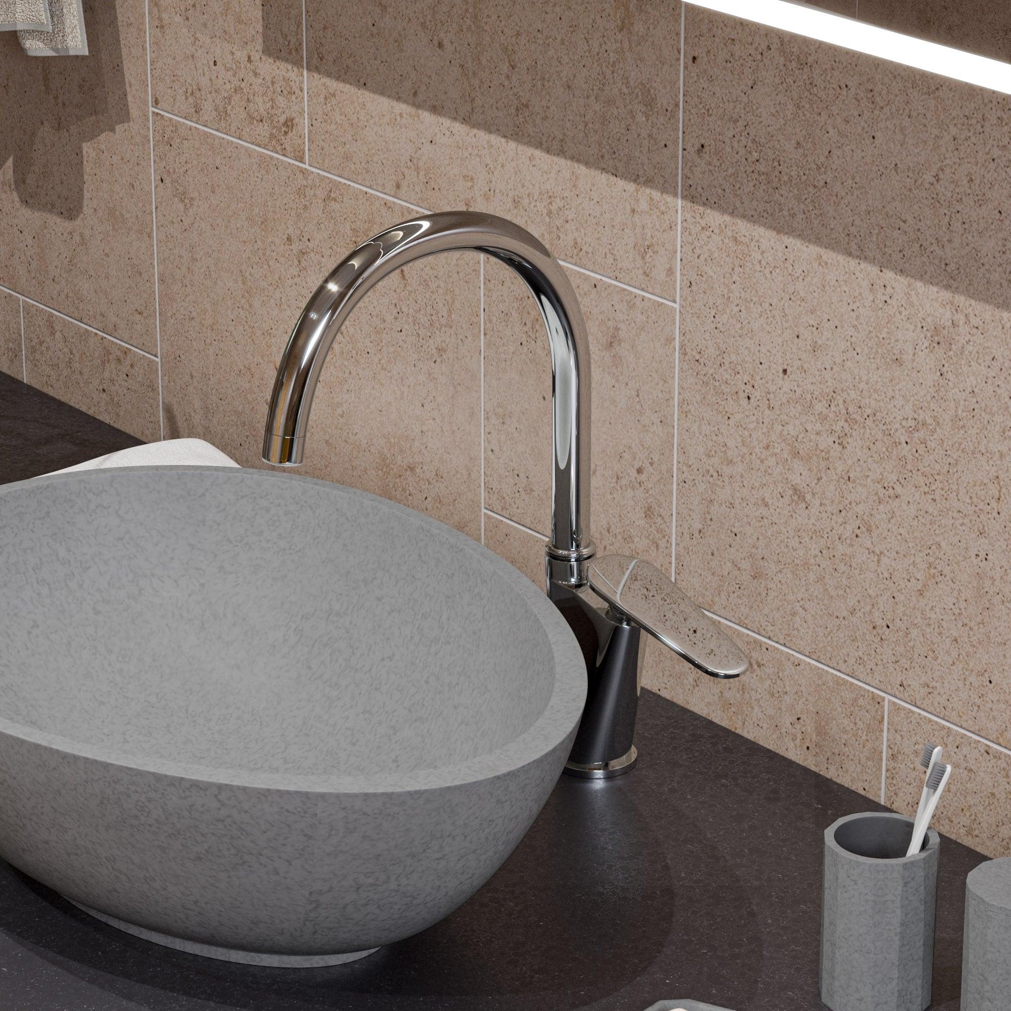 Single-Hole Single-handle Bathroom Faucet