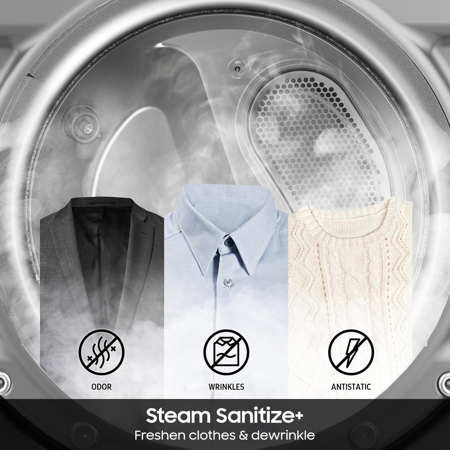 Samsung 7.5 cu. ft. Smart Electric Dryer with Steam Sanitize+ and Sensor Dry