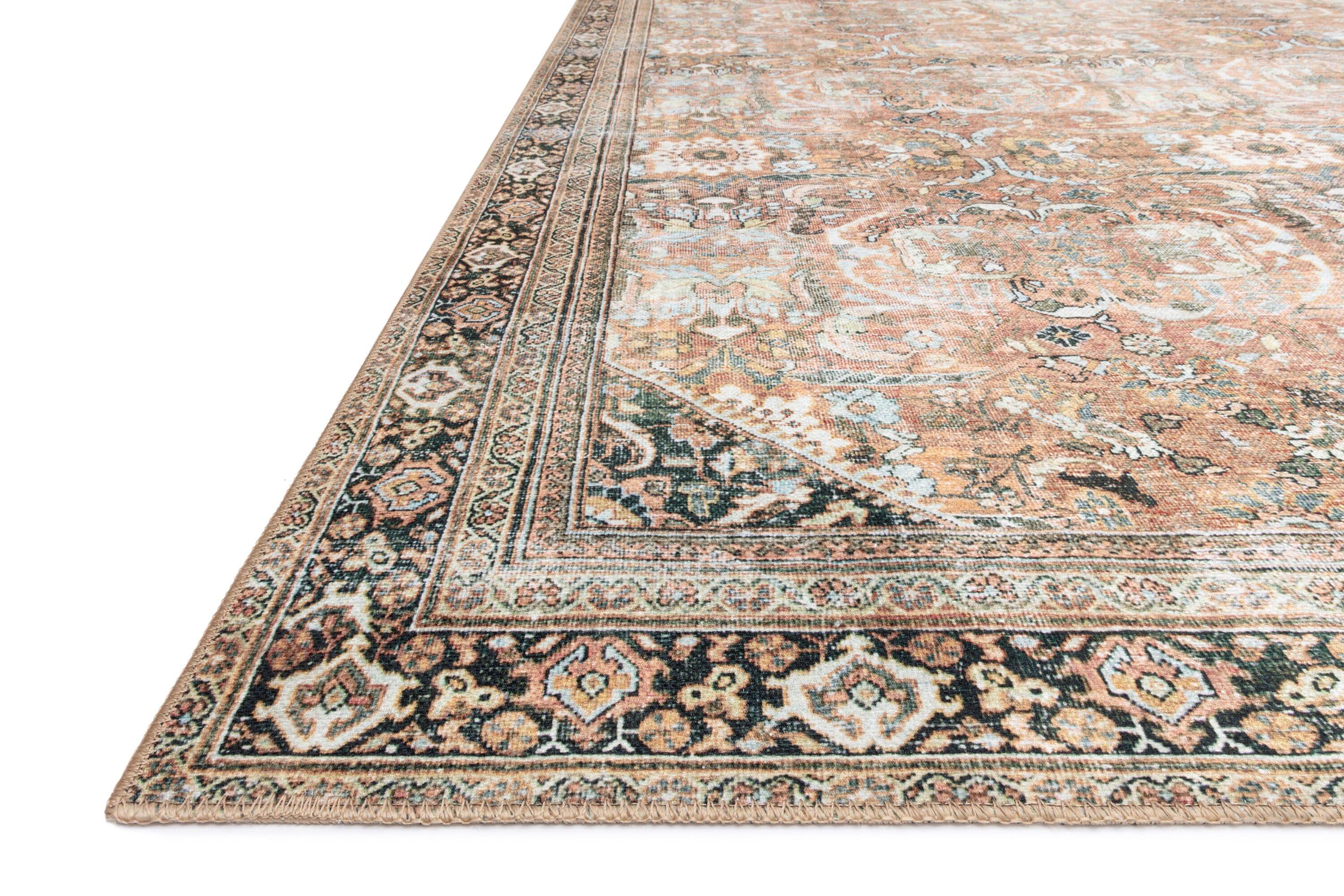 Loloi II Wynter WYN-02 Auburn / Multi Oriental Area Rug 5'-0" x 7'-6"