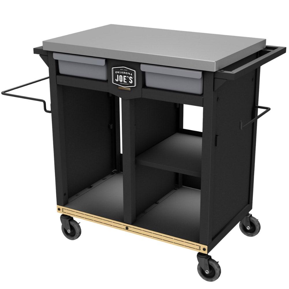 Oklahoma Joe's Prep/Storage Cart Steel 36 in. H X 20 in. W X 30 in. L